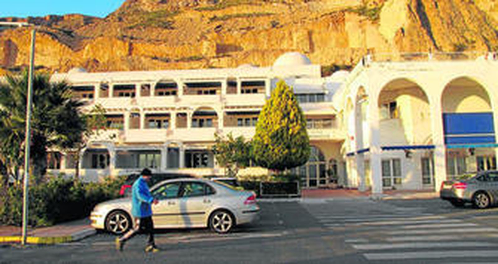 Exterior de las instalaciones del geriátrico.