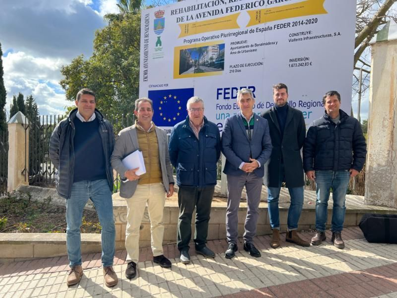 La presentación de las obras que el Ayuntamiento va a acometer en la avenida García Lorca . La presentación de las obras que el Ayuntamiento va a acometer en la avenida García Lorca .