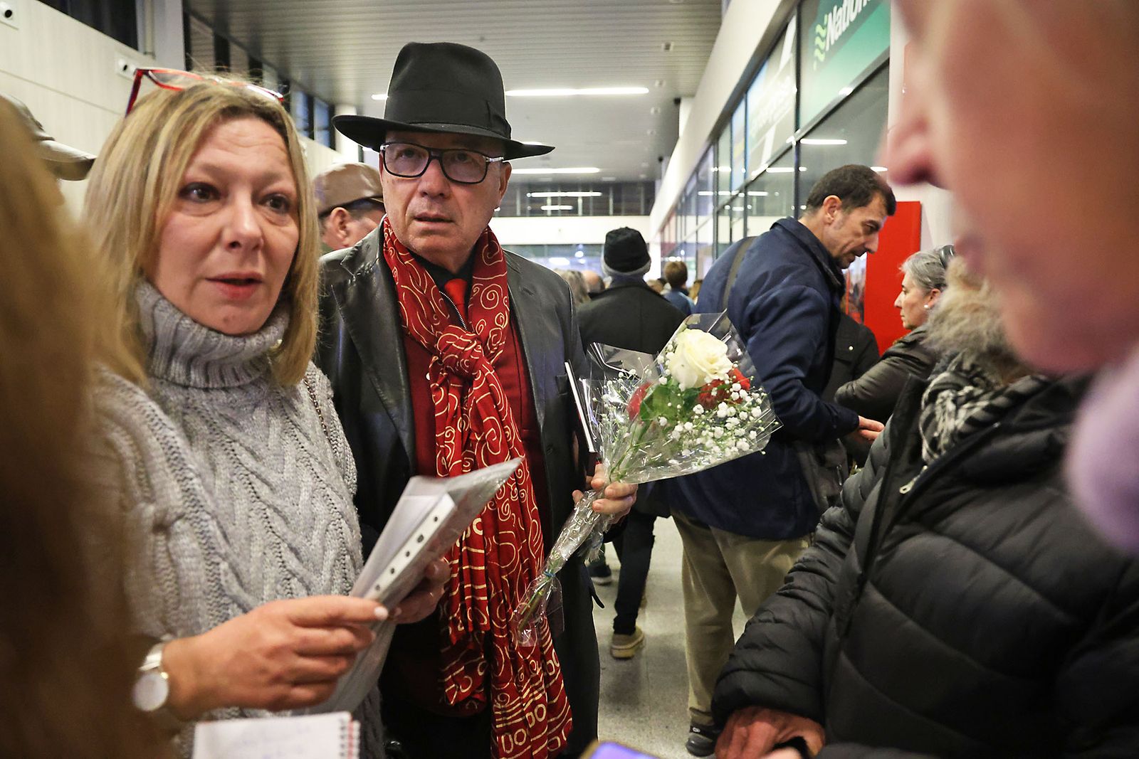 Las fotografías de la vigilia por los fallecidos en el accidente de tren  de Adamuz