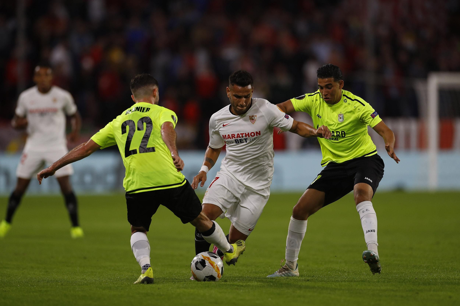 Las fotos del Sevilla-Dudelange