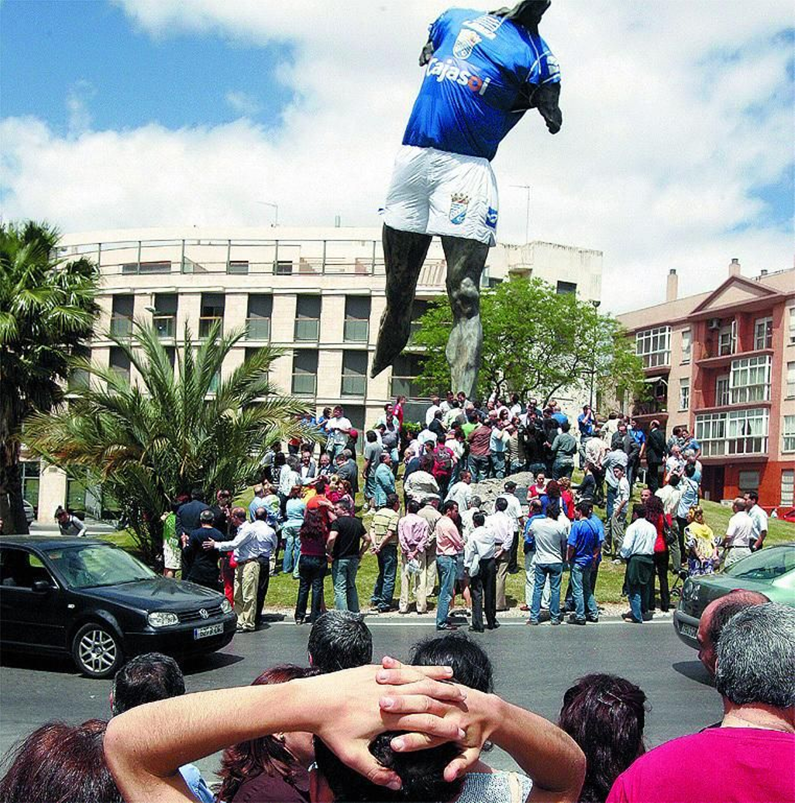 "El día que fuimos al Minotauro, muchos se daban codazos para salir en la foto", asegura Mendoza.