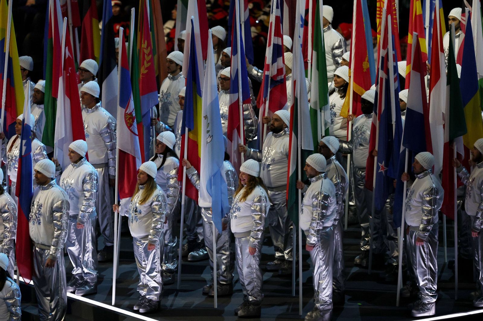 Las fotos de la inauguración de los Juegos Olímpicos de invierno de 2026