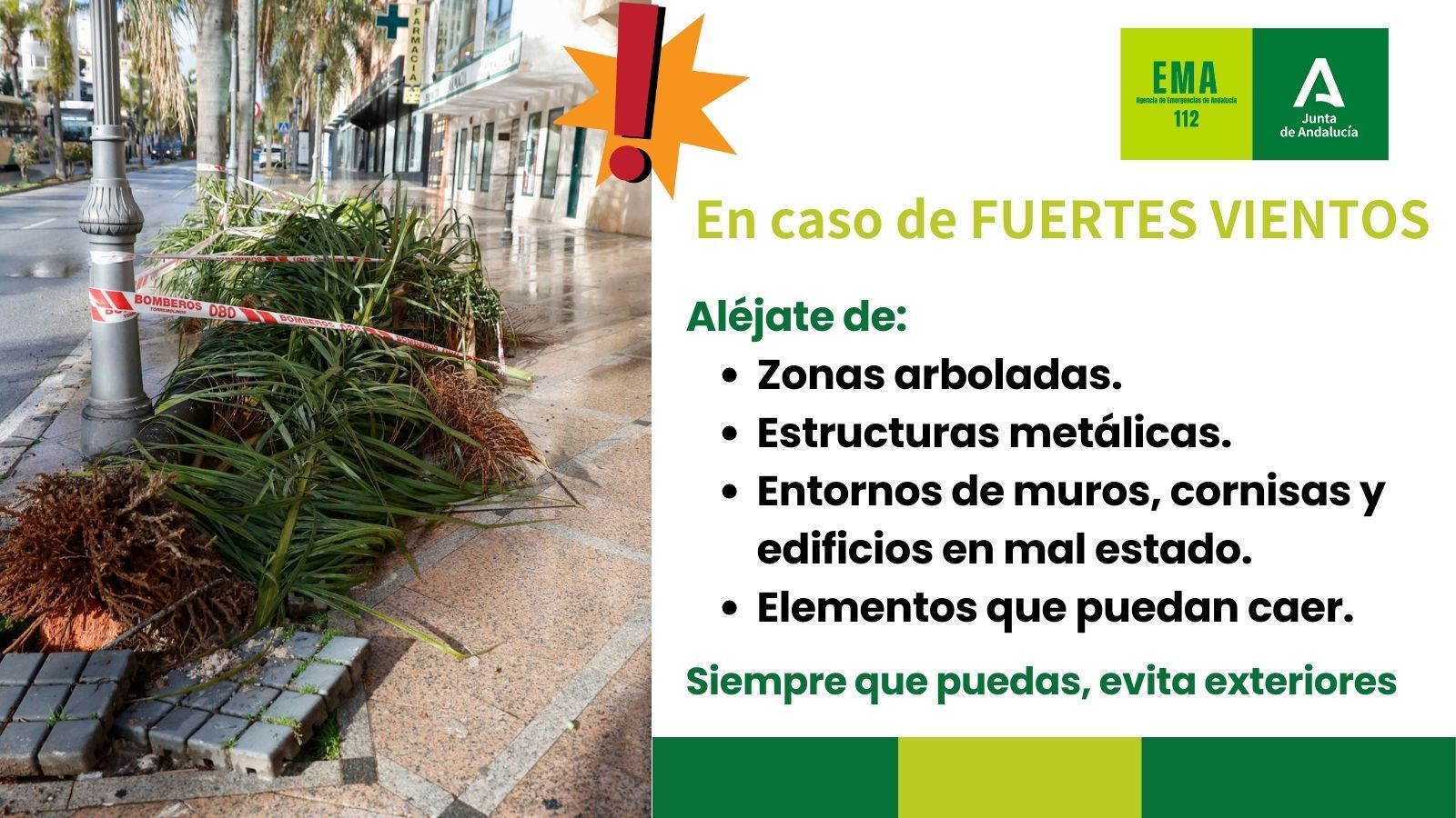 Las advertencias del 112