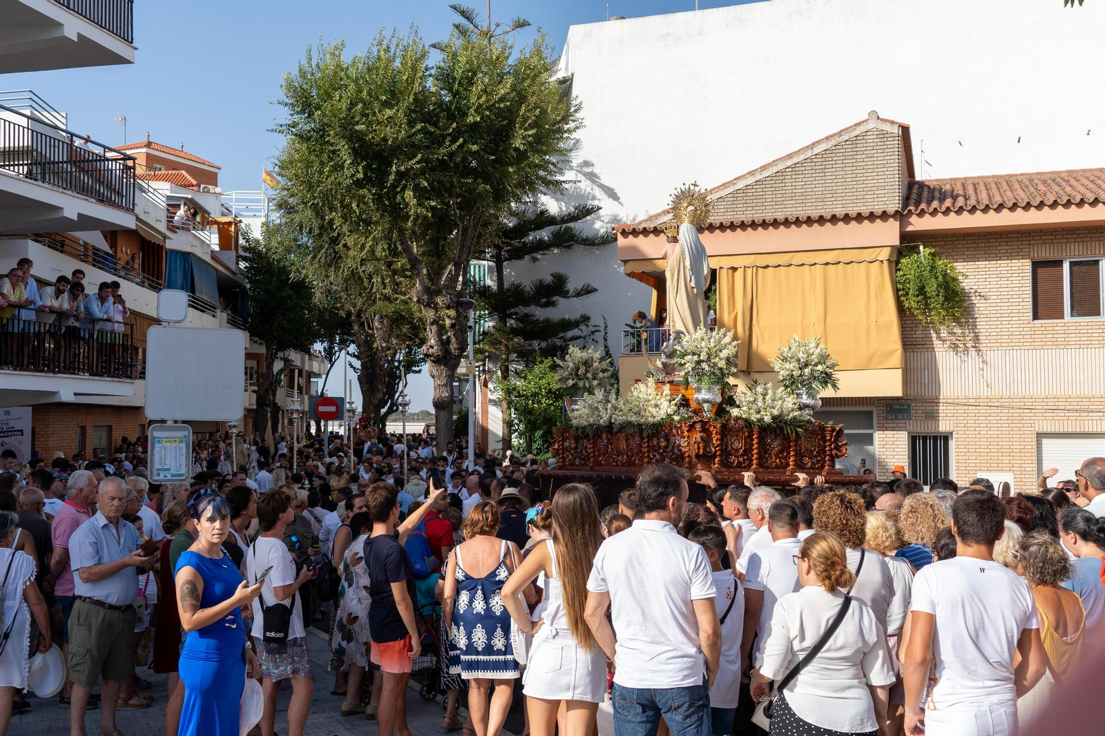 Imágenes de la Solemne Procesión marítima de la Virgen del Carmen en Punta Umbría