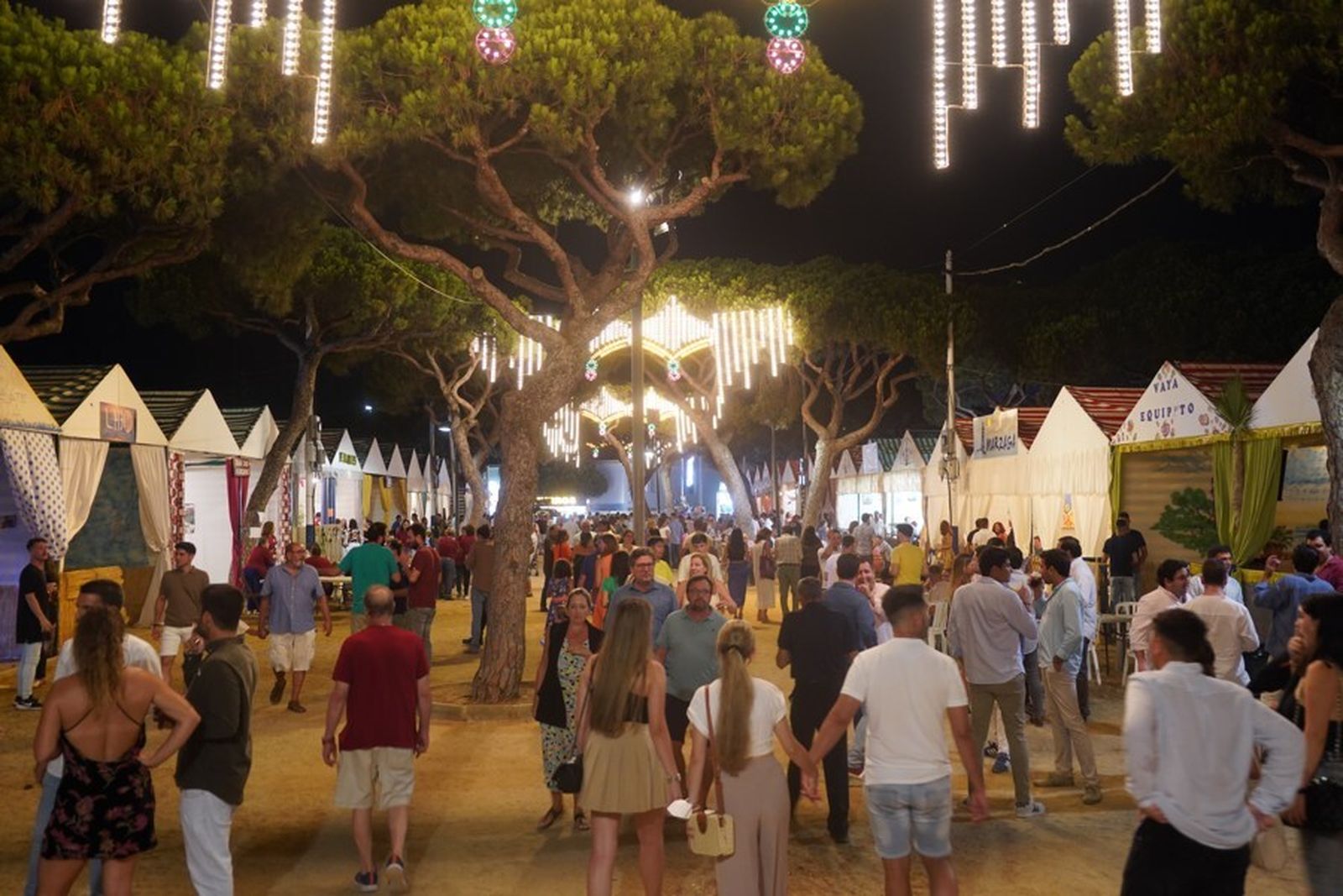 Recinto ferial de Mazagón.