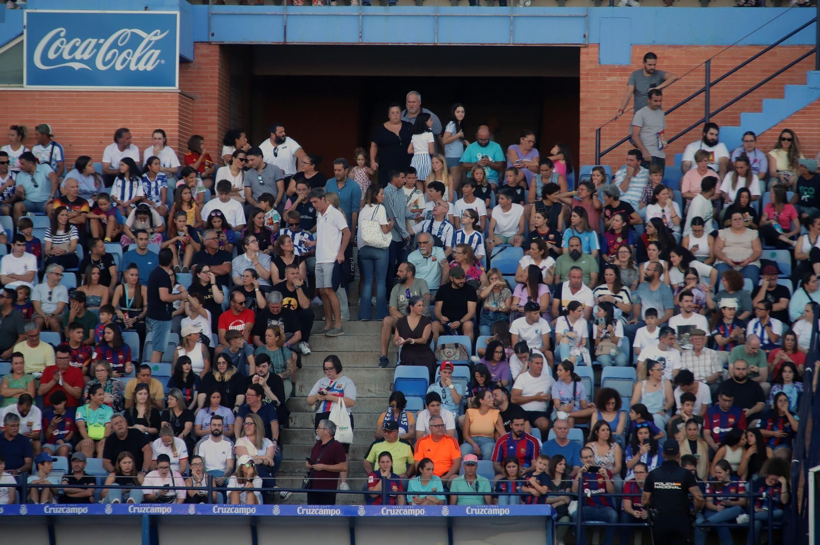 Imágenes del Sporting de Huelva-FC Barcelona
