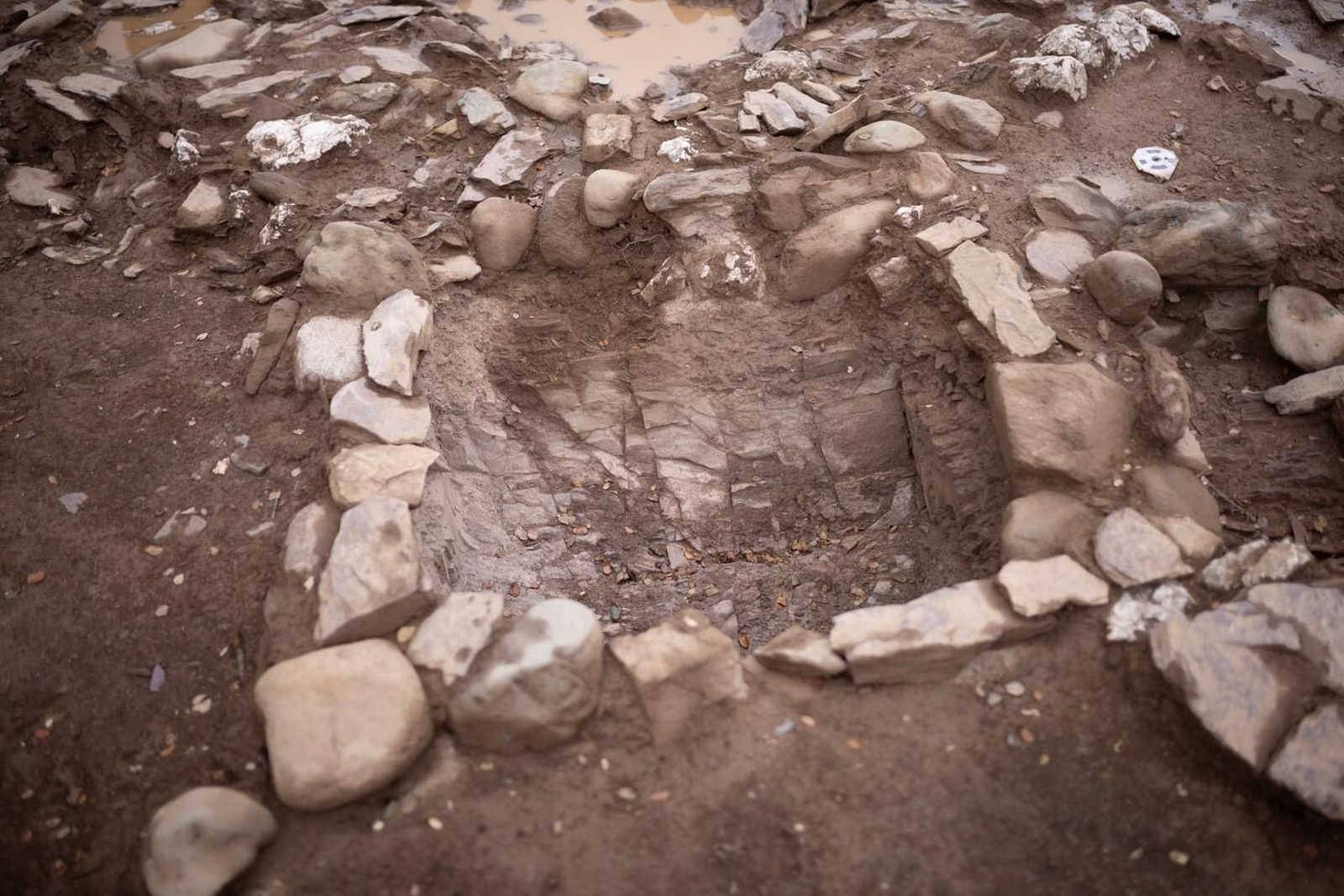 Imágenes del yacimiento del yacimiento de las Capellanías en Cañaveral de León