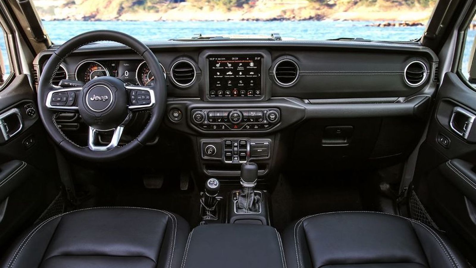 El interior del Gladiator