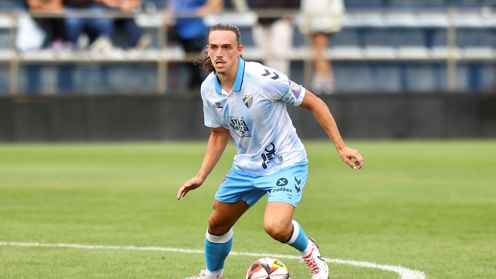 Ángel Recio, con el filial.