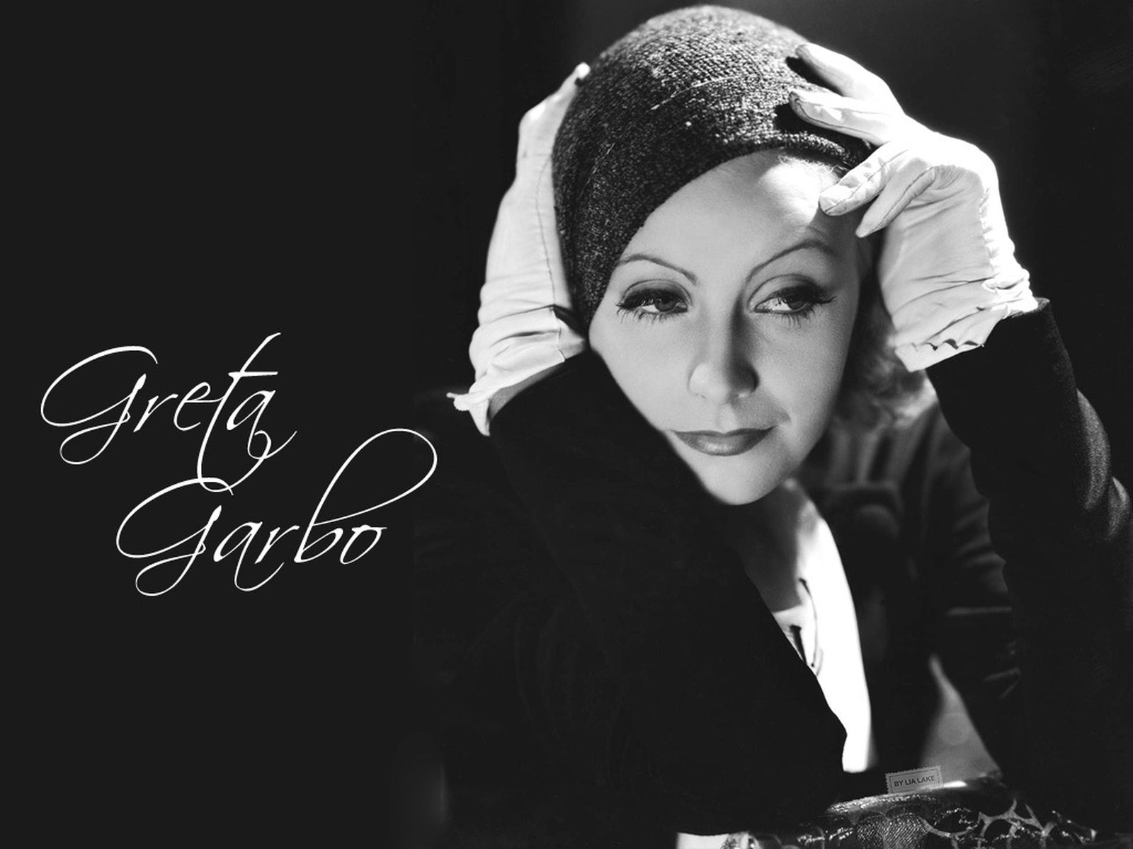 Greta Garbo.