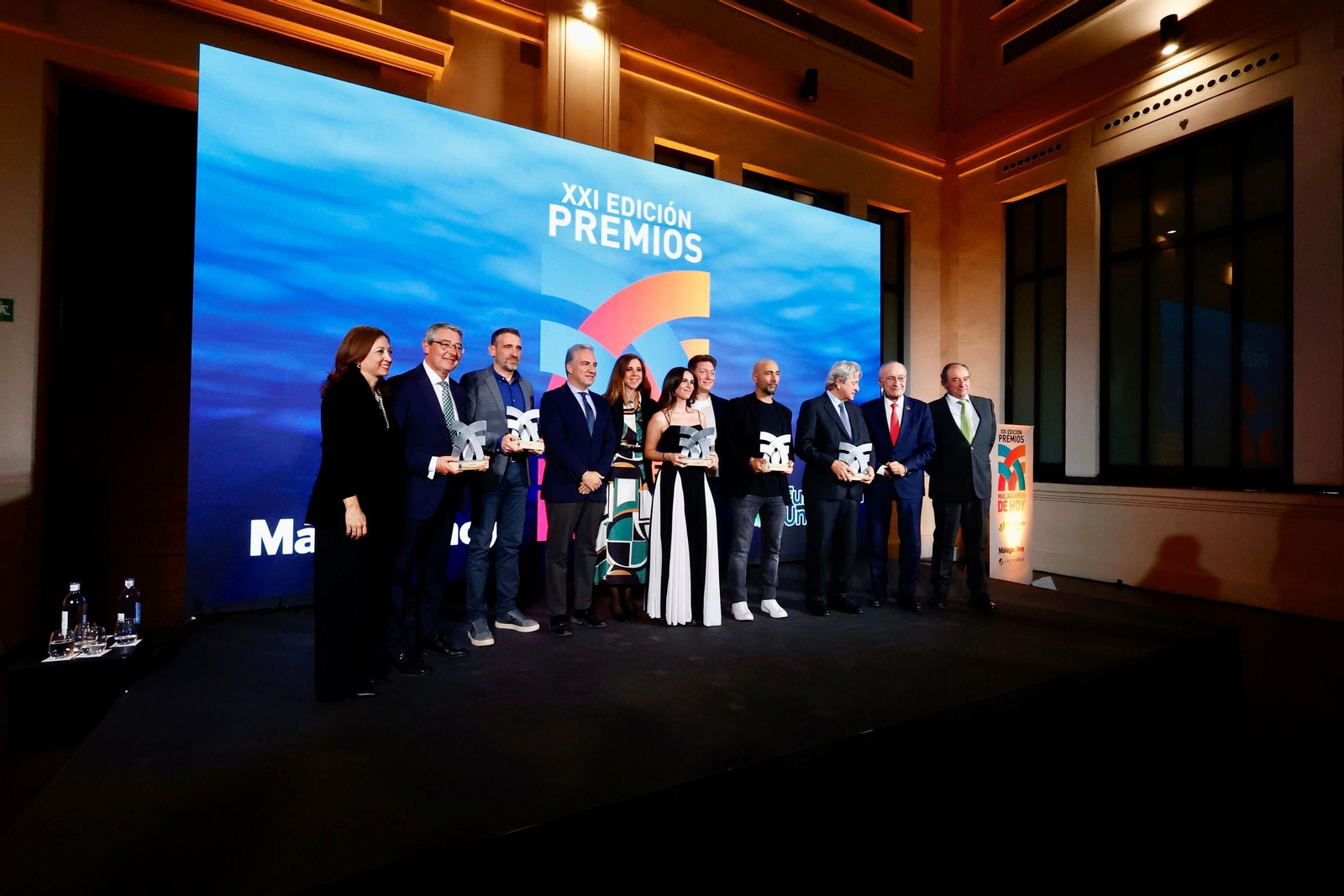 Premios Malagueños de Hoy 2025: una gala para reconocer el talento, en fotos