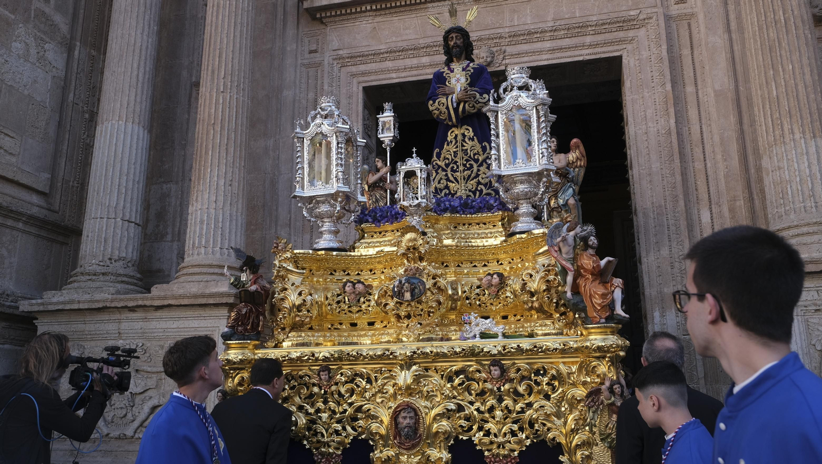 La procesión de Prendimiento en Almería, en imágenes
