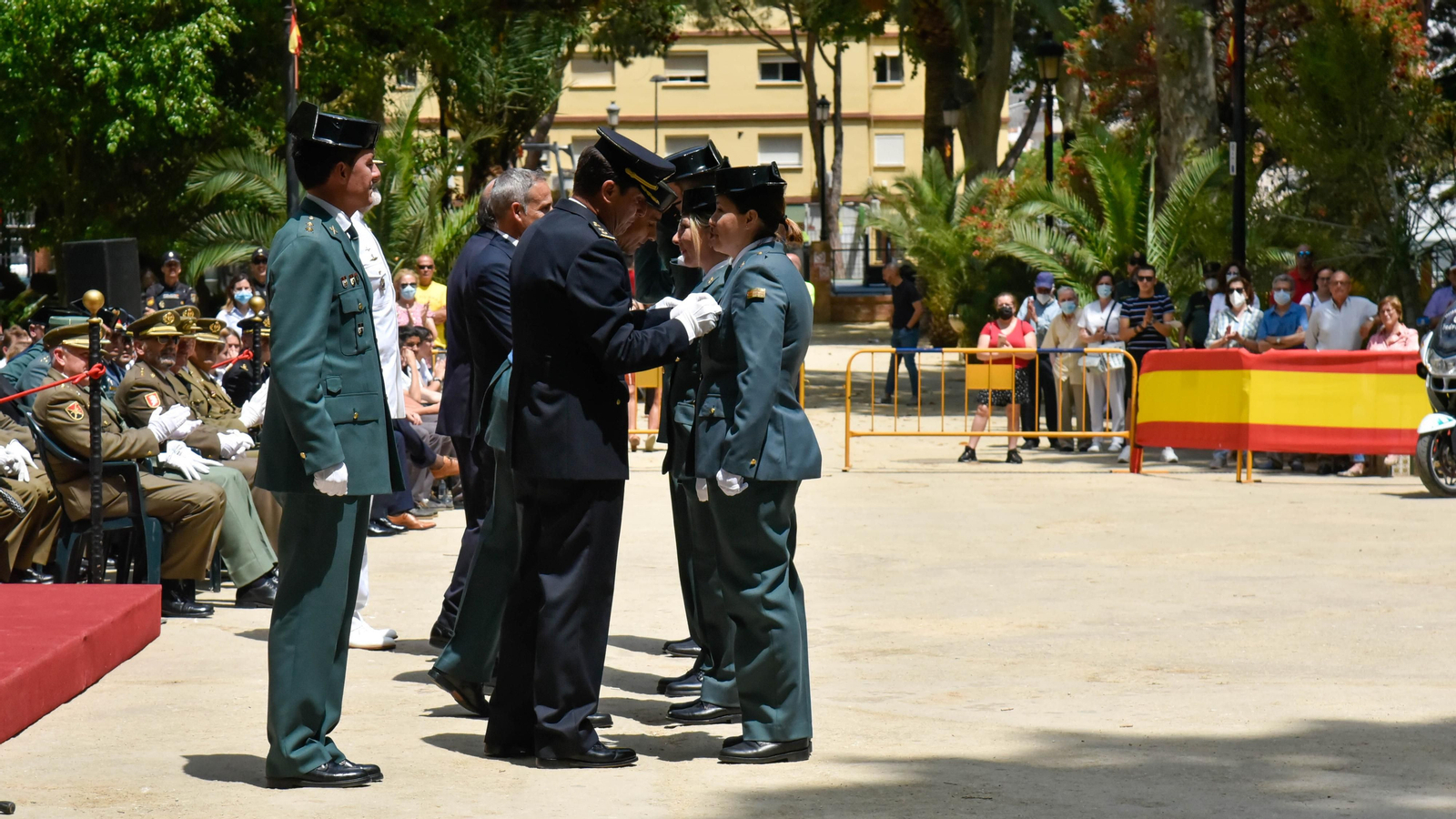 Las fotos del acto del 178 aniversario de la fundación  de la Guardia Civil