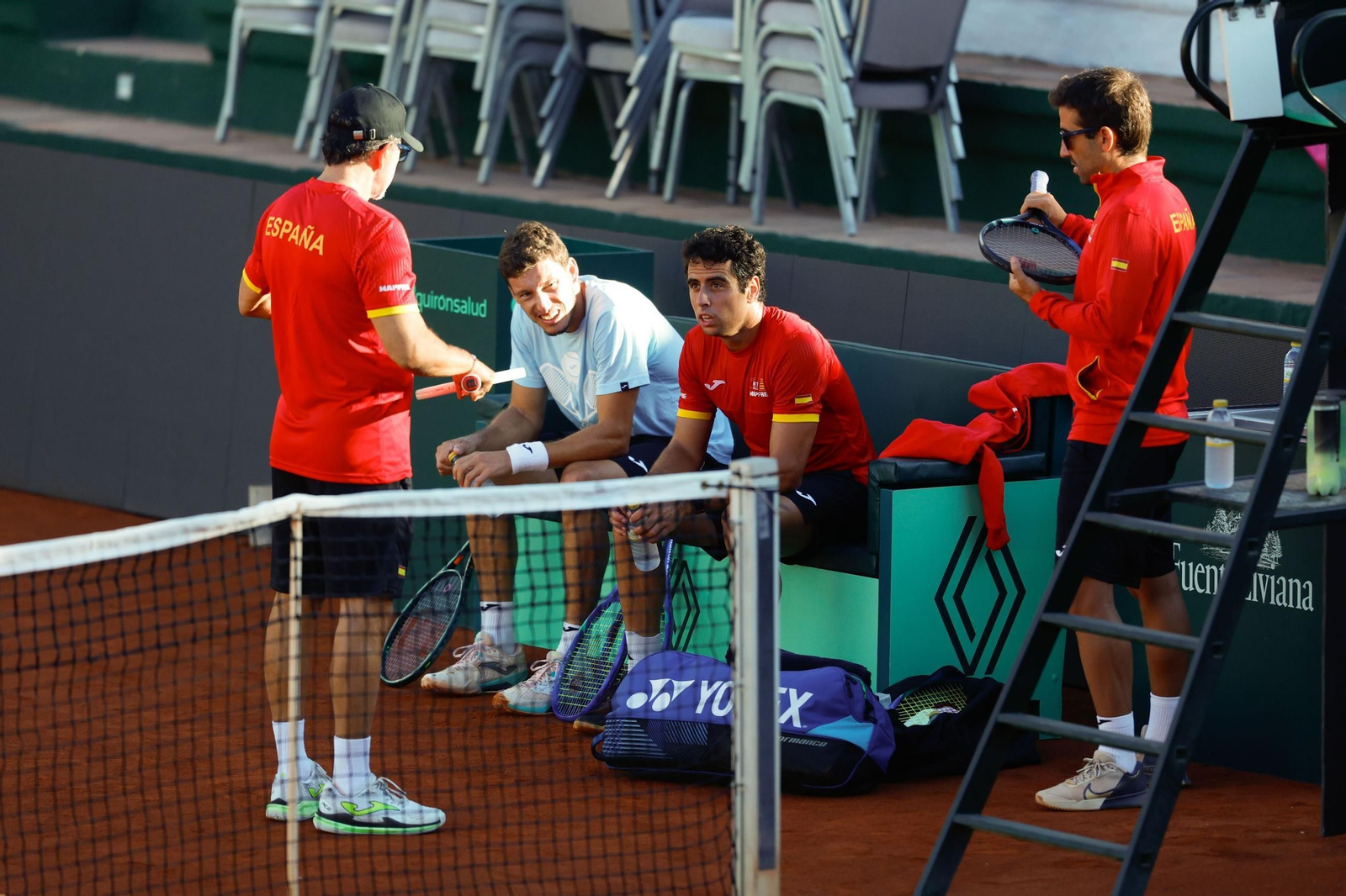 España-Dinamarca de la Copa Davis, en imágenes