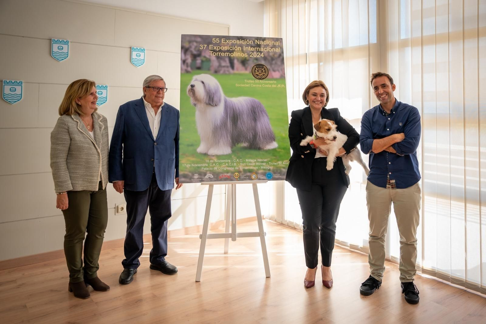 De izquierda a derecha, Miriam Villalta, Manuel Ramírez, Margarita del Cid y Ramón Alcaide.