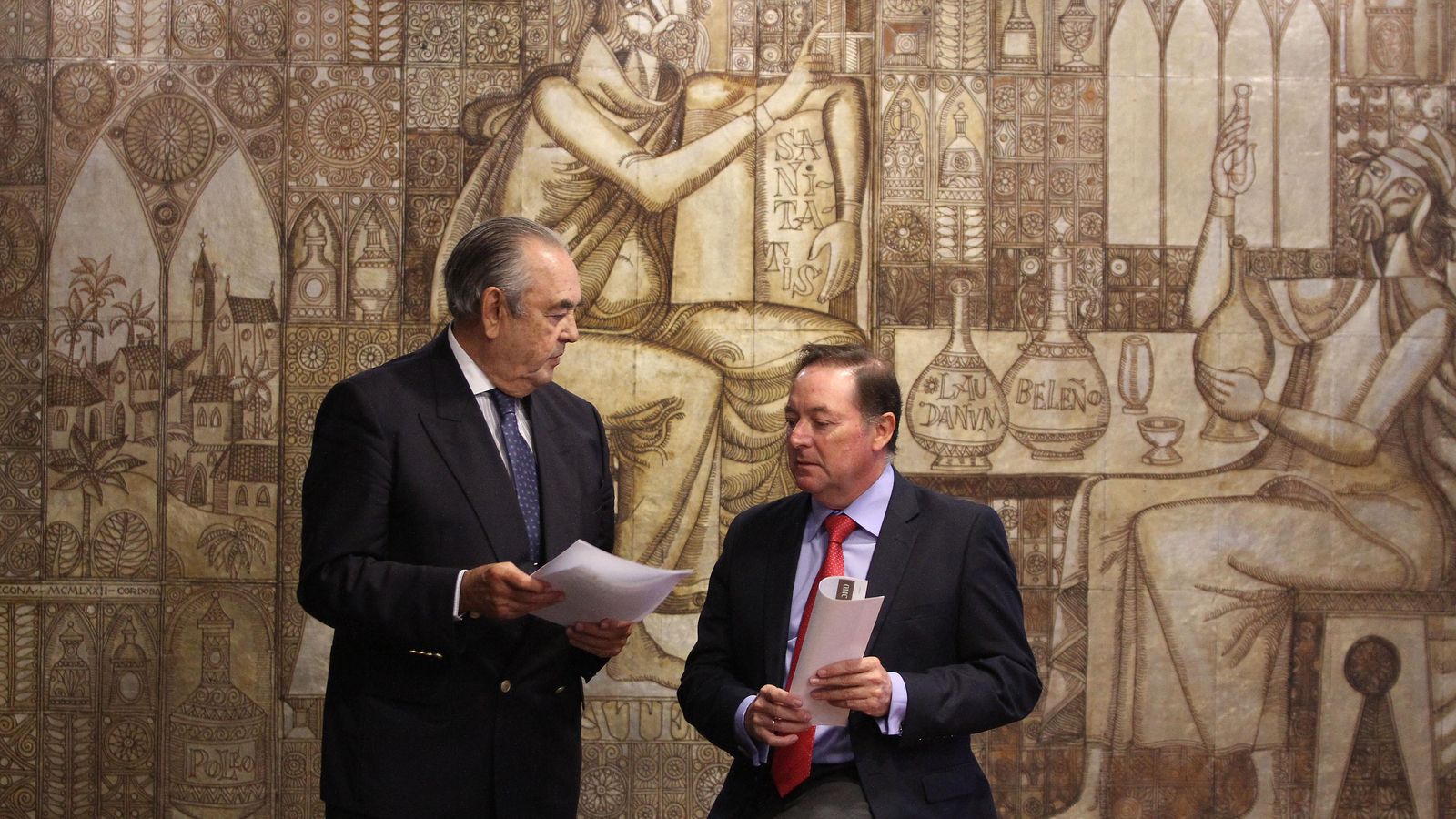 Juan Manuel Contreras, secretario Colegio de Médicos, y Santiago P. Campo, letrado