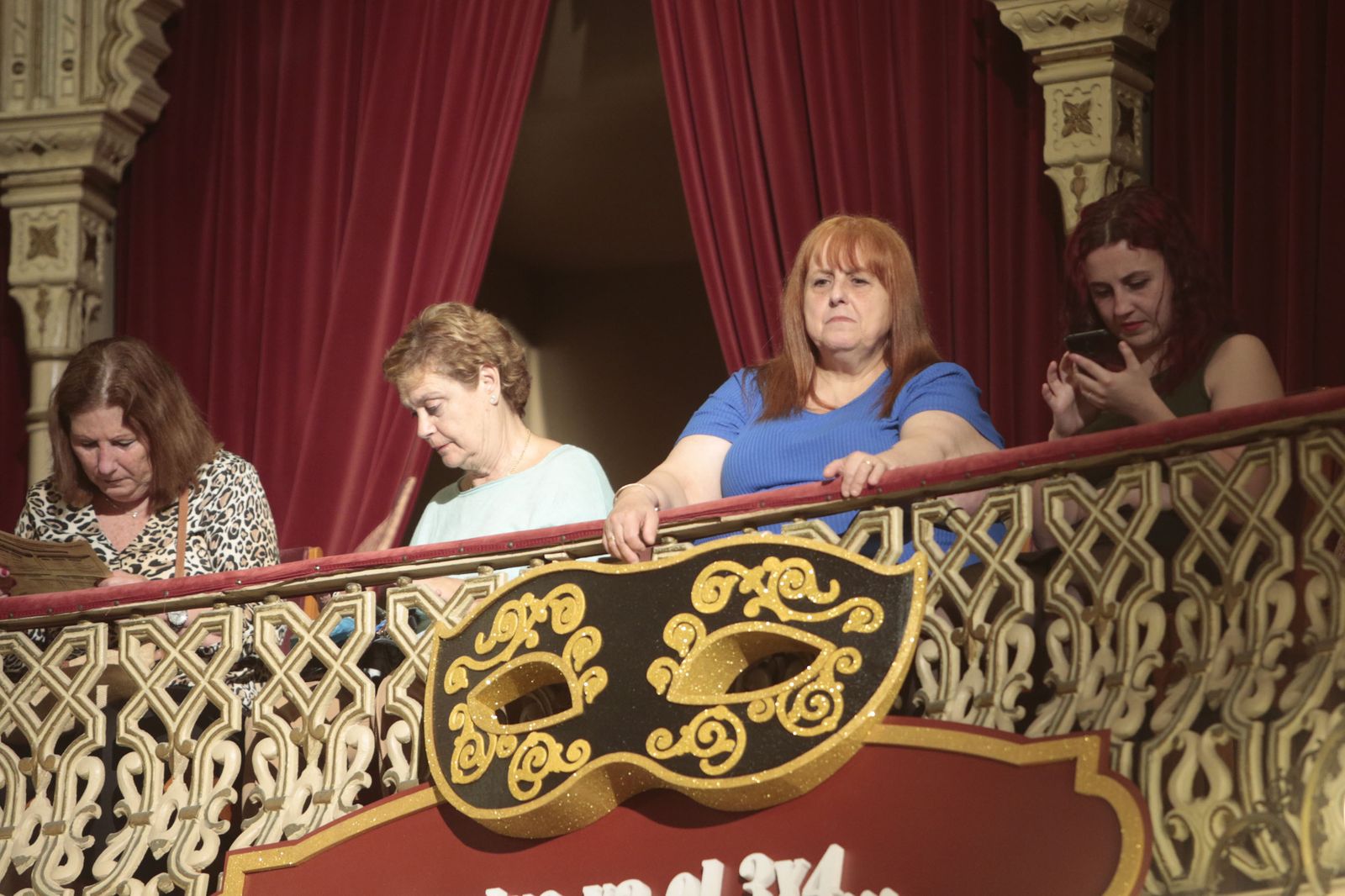 el ambiente en la tercera sesion de preliminares del COAC