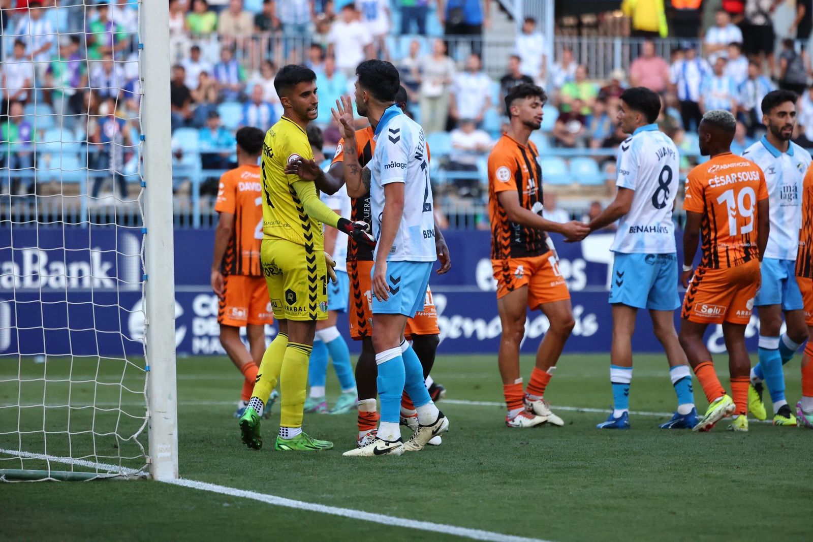 El Málaga CF - Antequera, en fotos