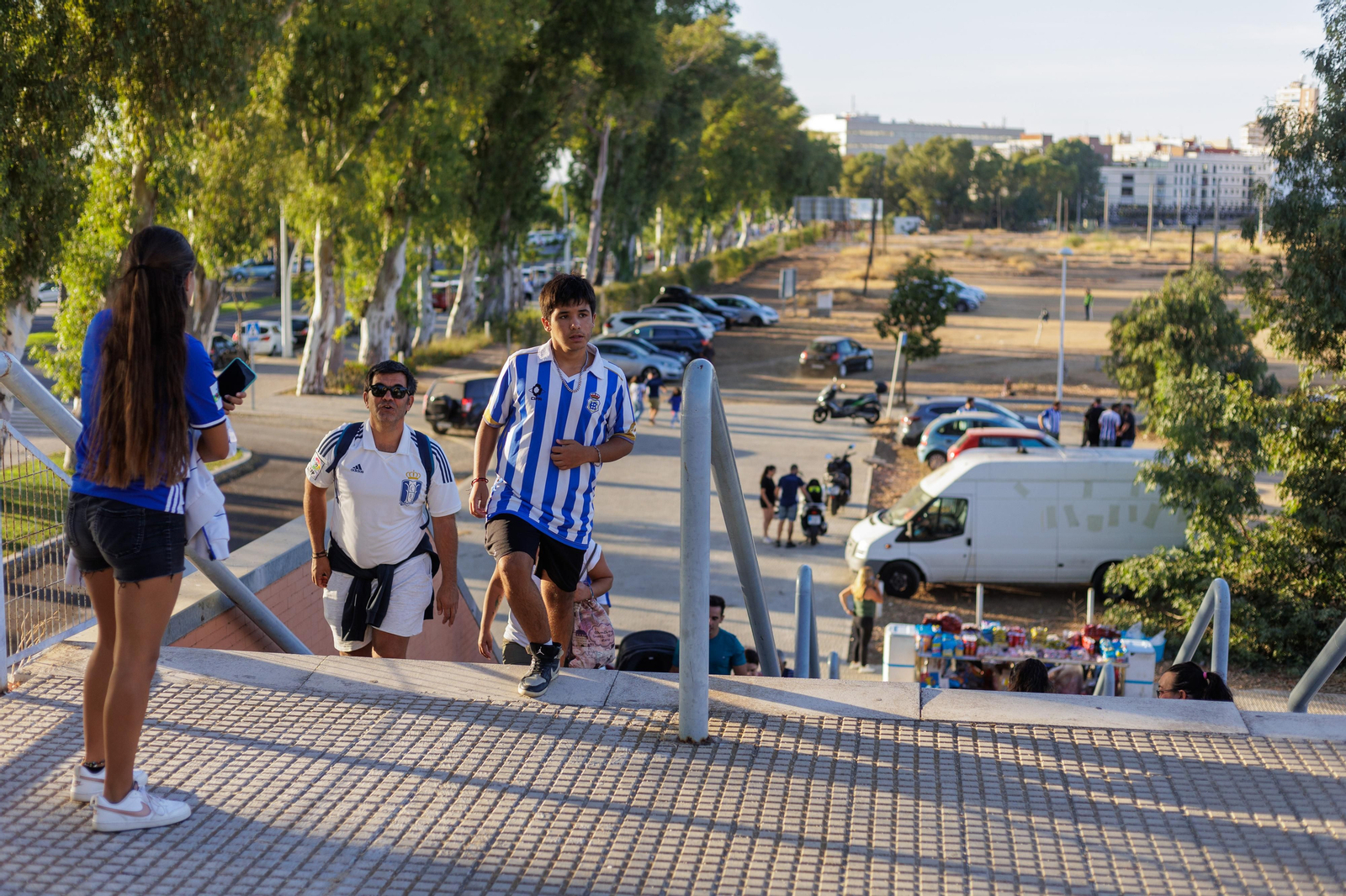 Las imágenes del ambiente en el Recreativo de Huelva-Intercity