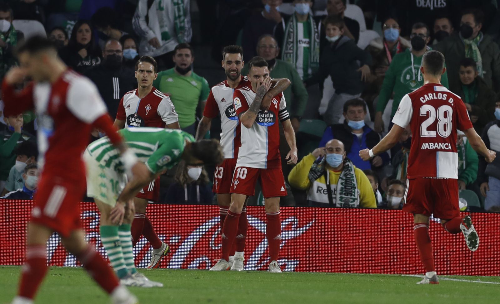 Las imágenes del Betis-Celta