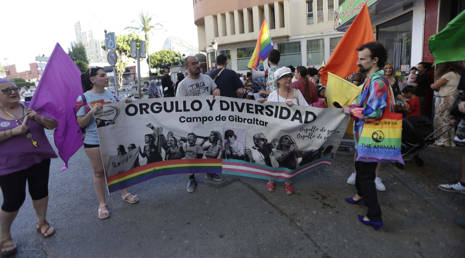 Manifestación por el Día del Orgullo LGTBIQ+ en La Línea