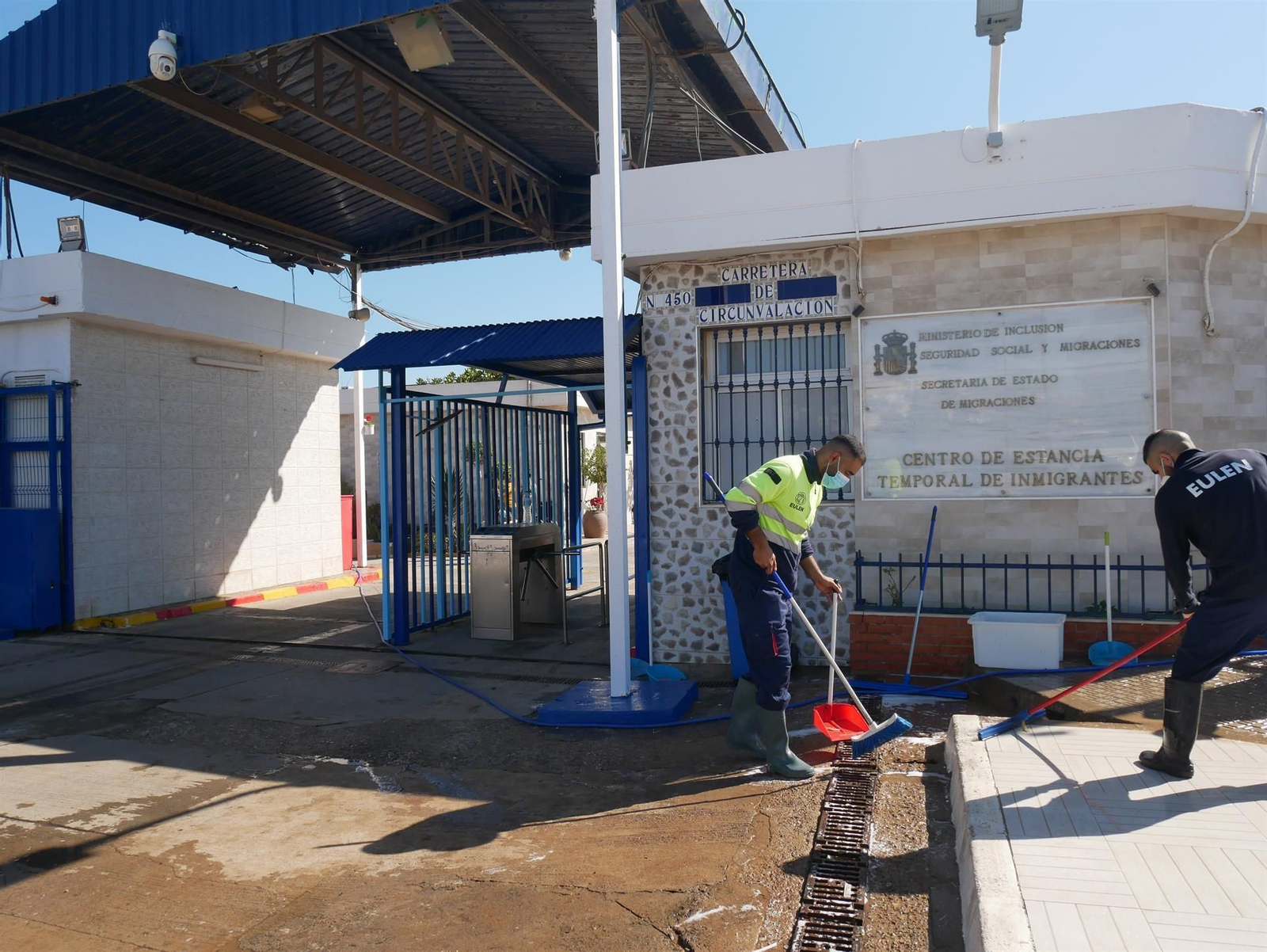 Centro temporal de inmigrantes de Melilla