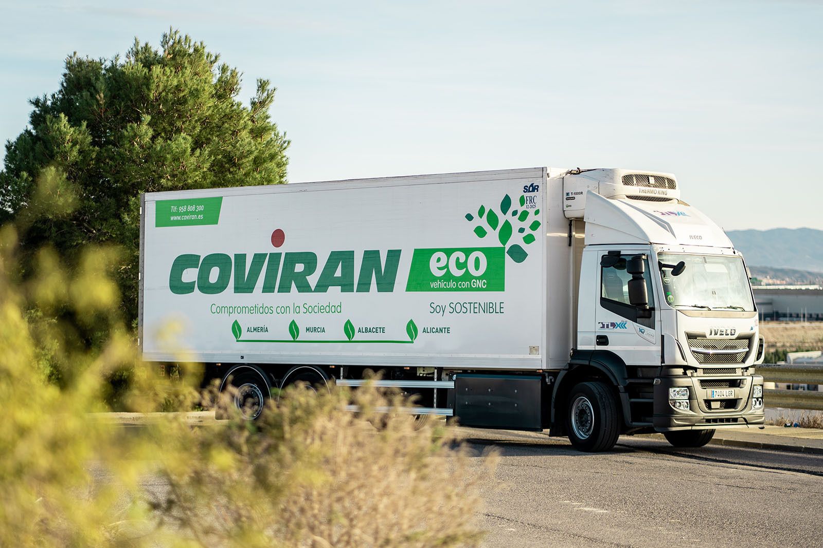 Covirán optimiza su flota de transporte para reducir las emisiones contaminantes que genera su actividad