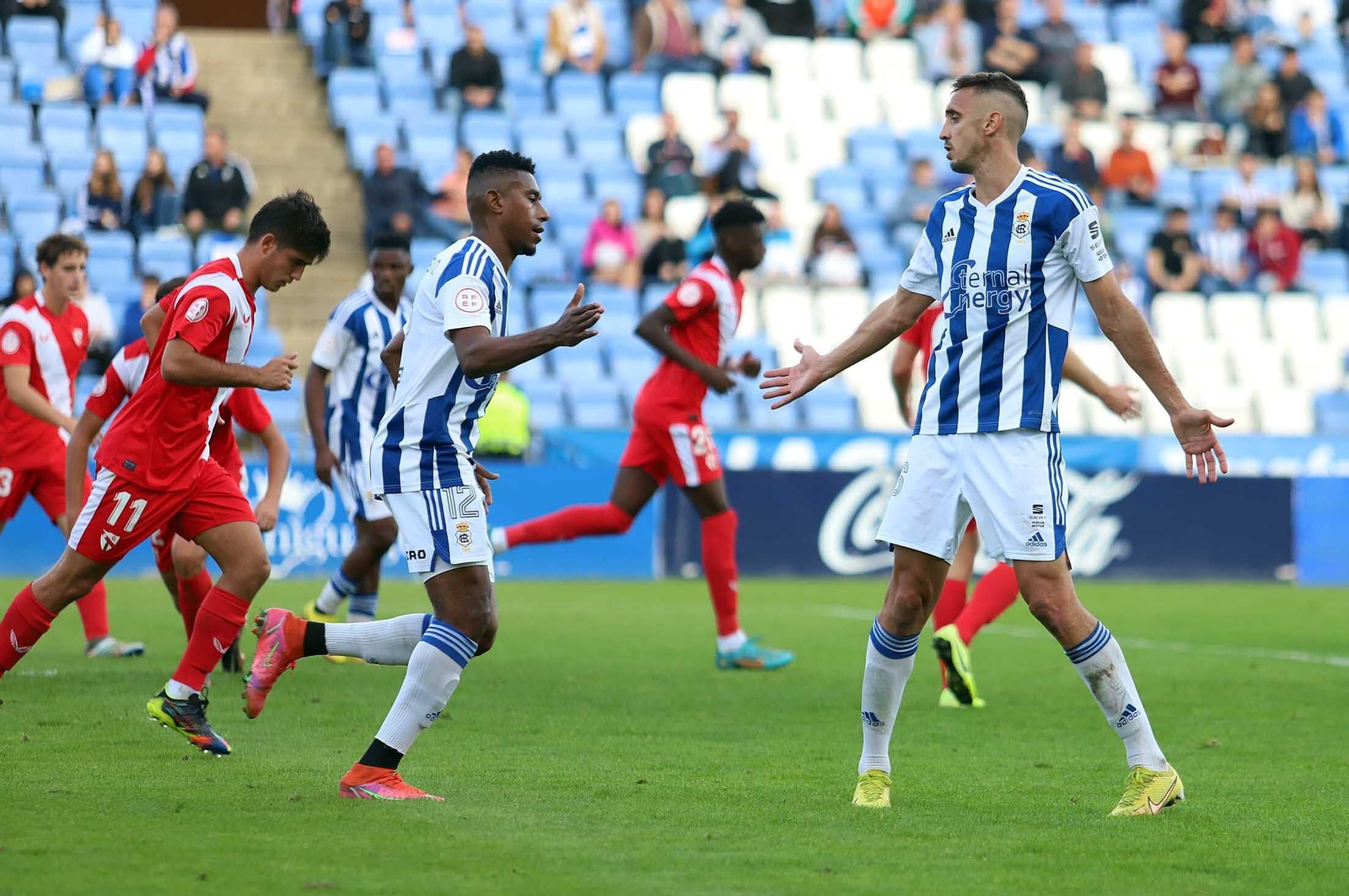 Imágenes del Recreativo de Huelva-Sevilla Atlético