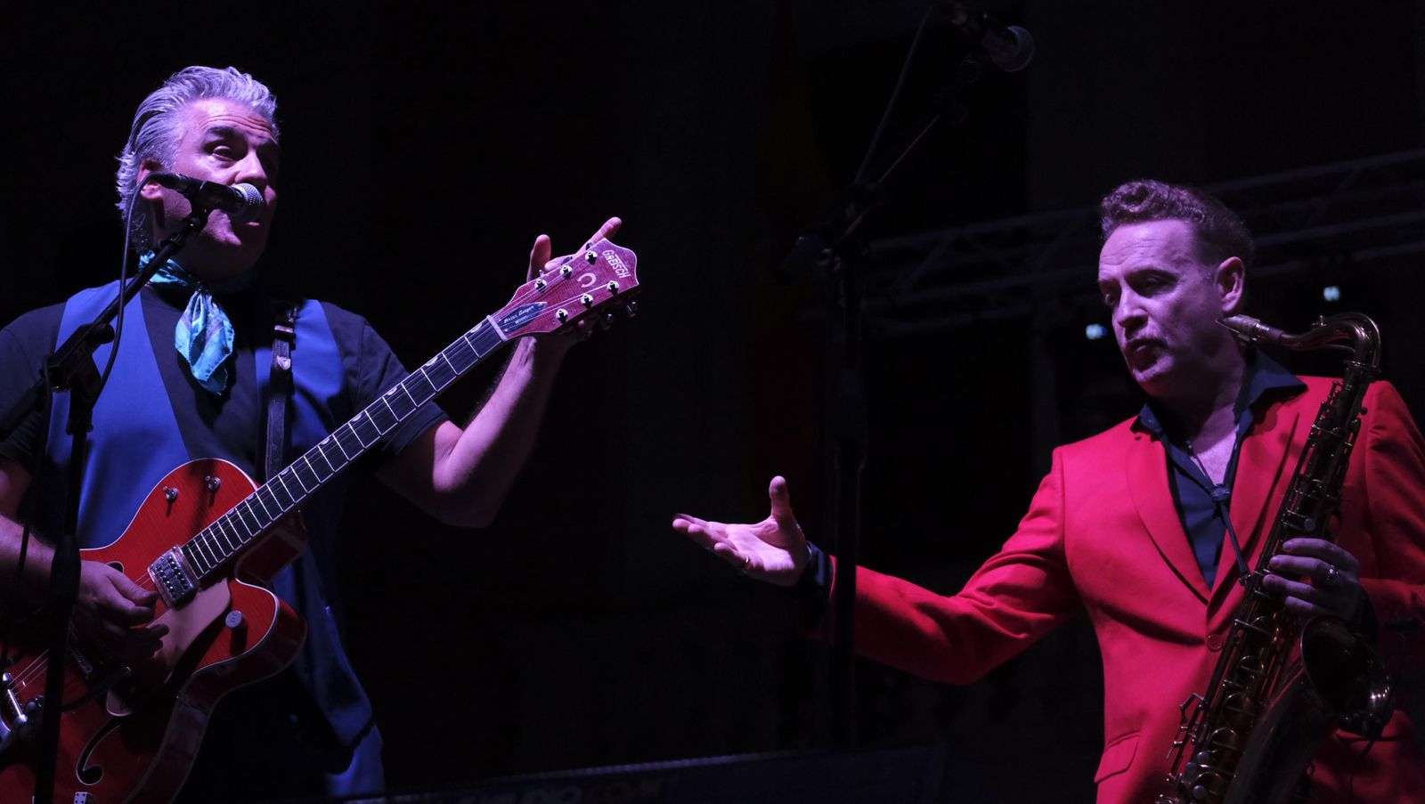 Los míticos Rebeldes abren la Feria de Almería 2024, en imágenes