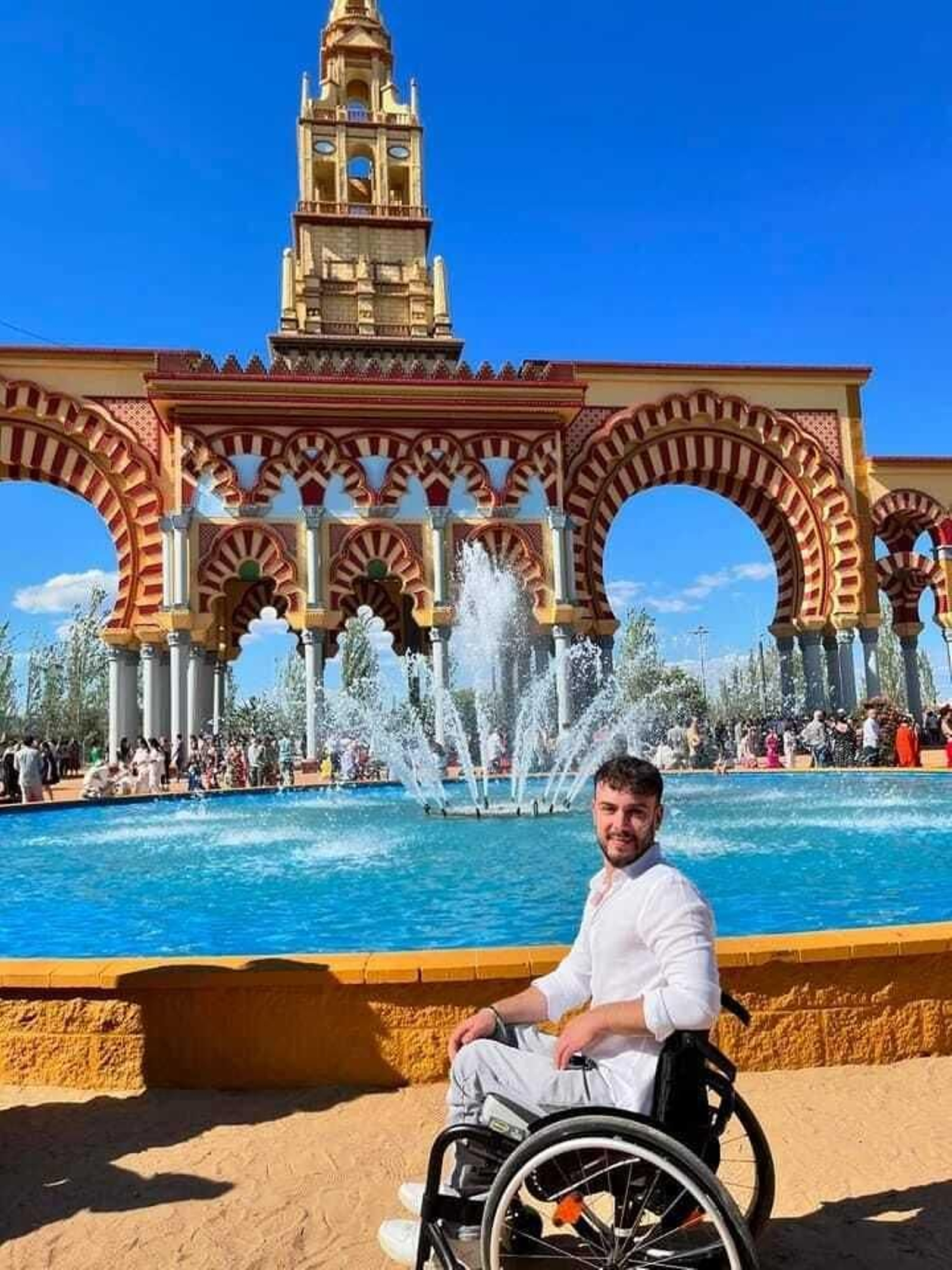 Luippi en la Feria de Córdoba.