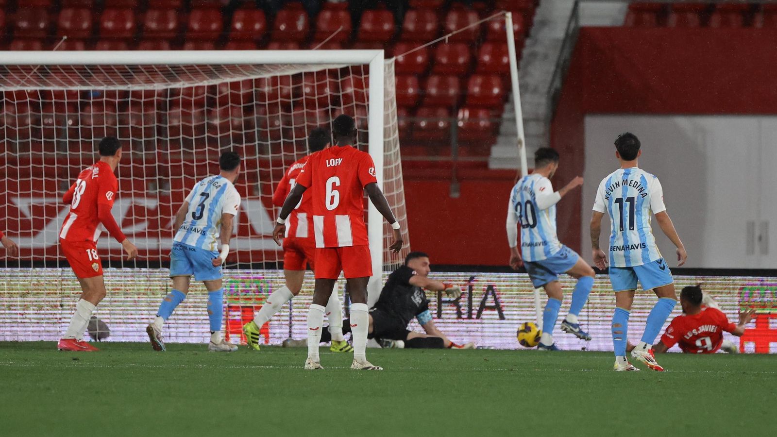 Las fotos del UD Almería - Málaga CF