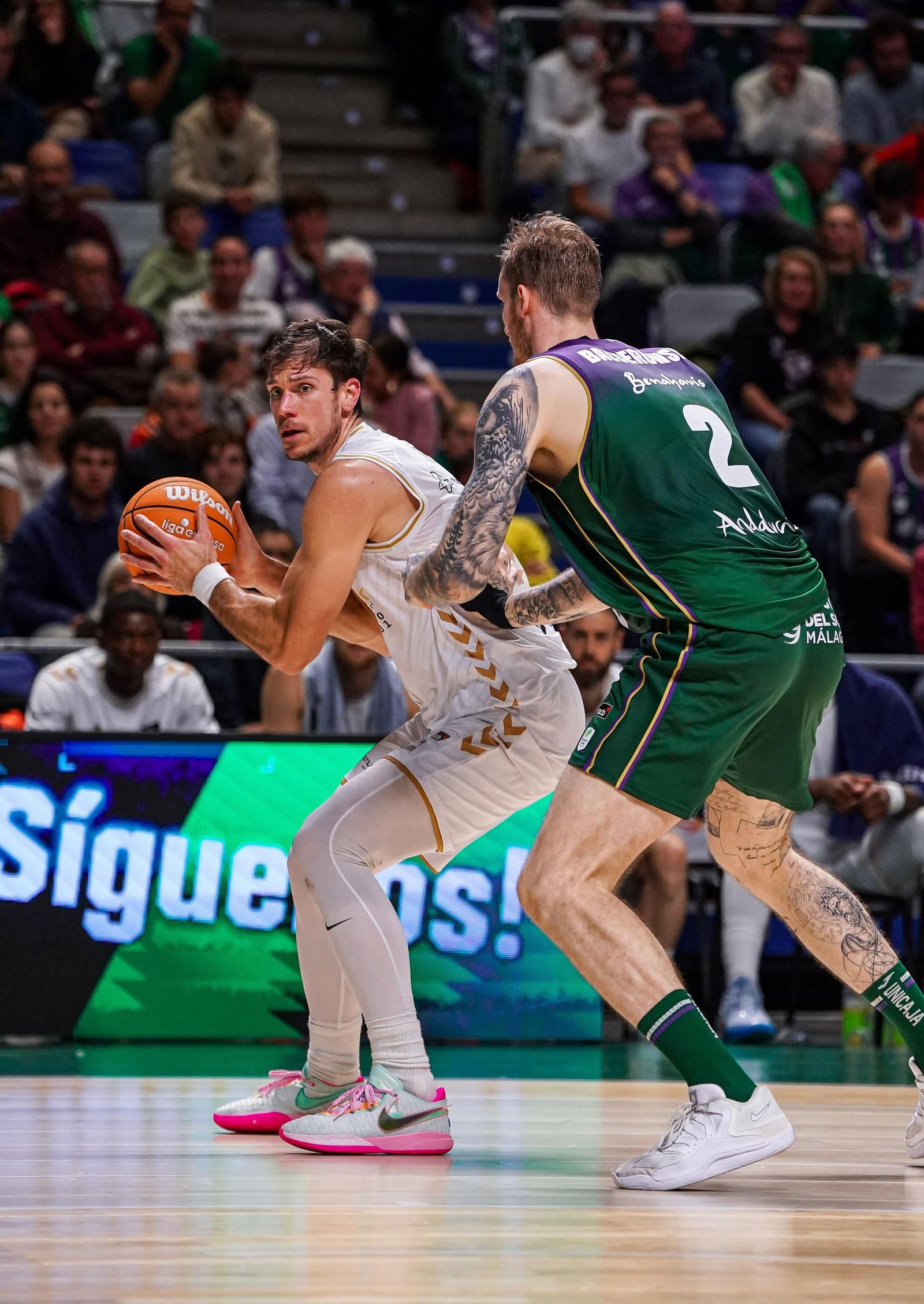 El Unicaja-San Pablo Burgos, en fotos