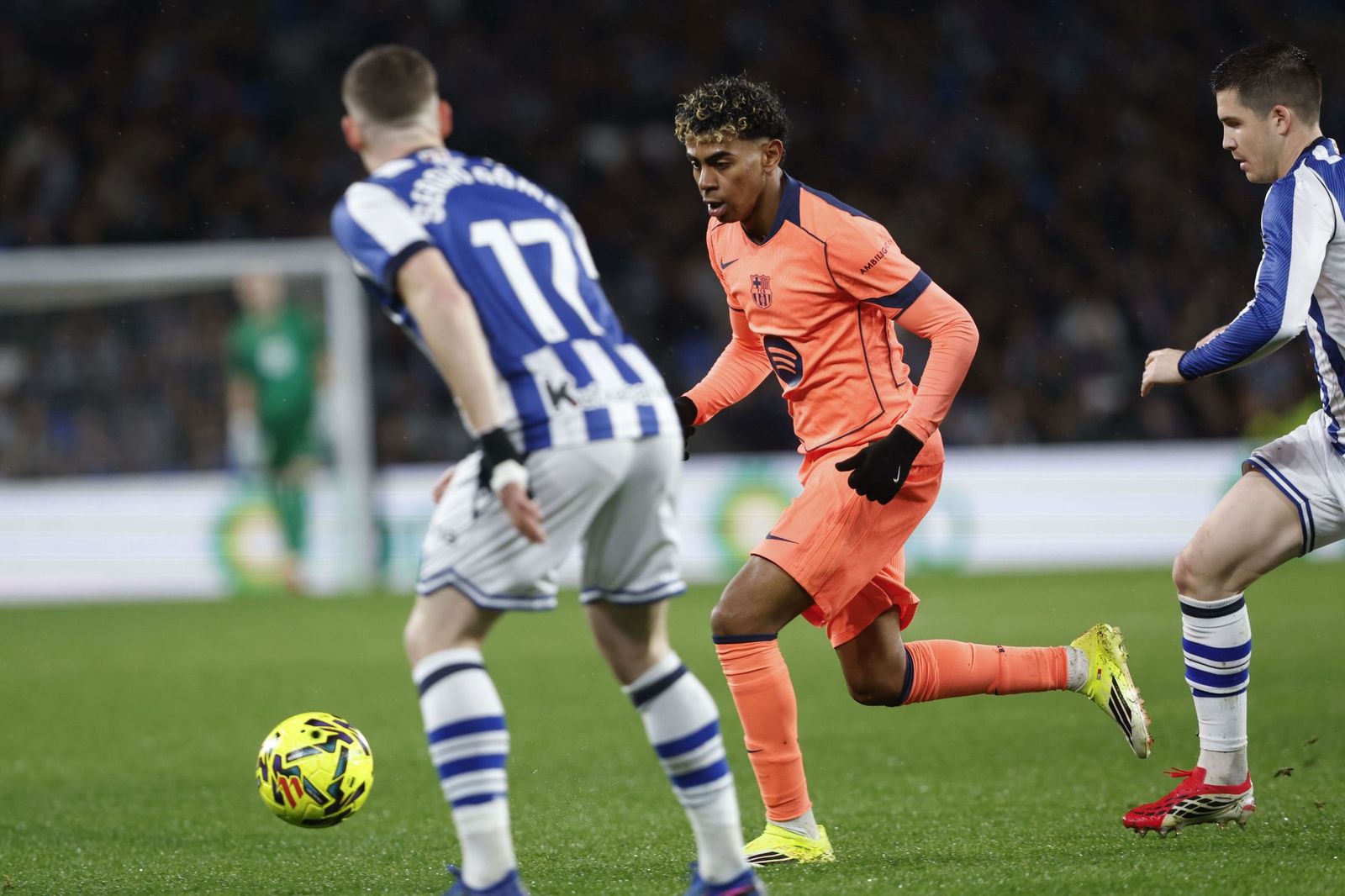 Las fotos de la derrota del Barcelona contra la Real Sociedad