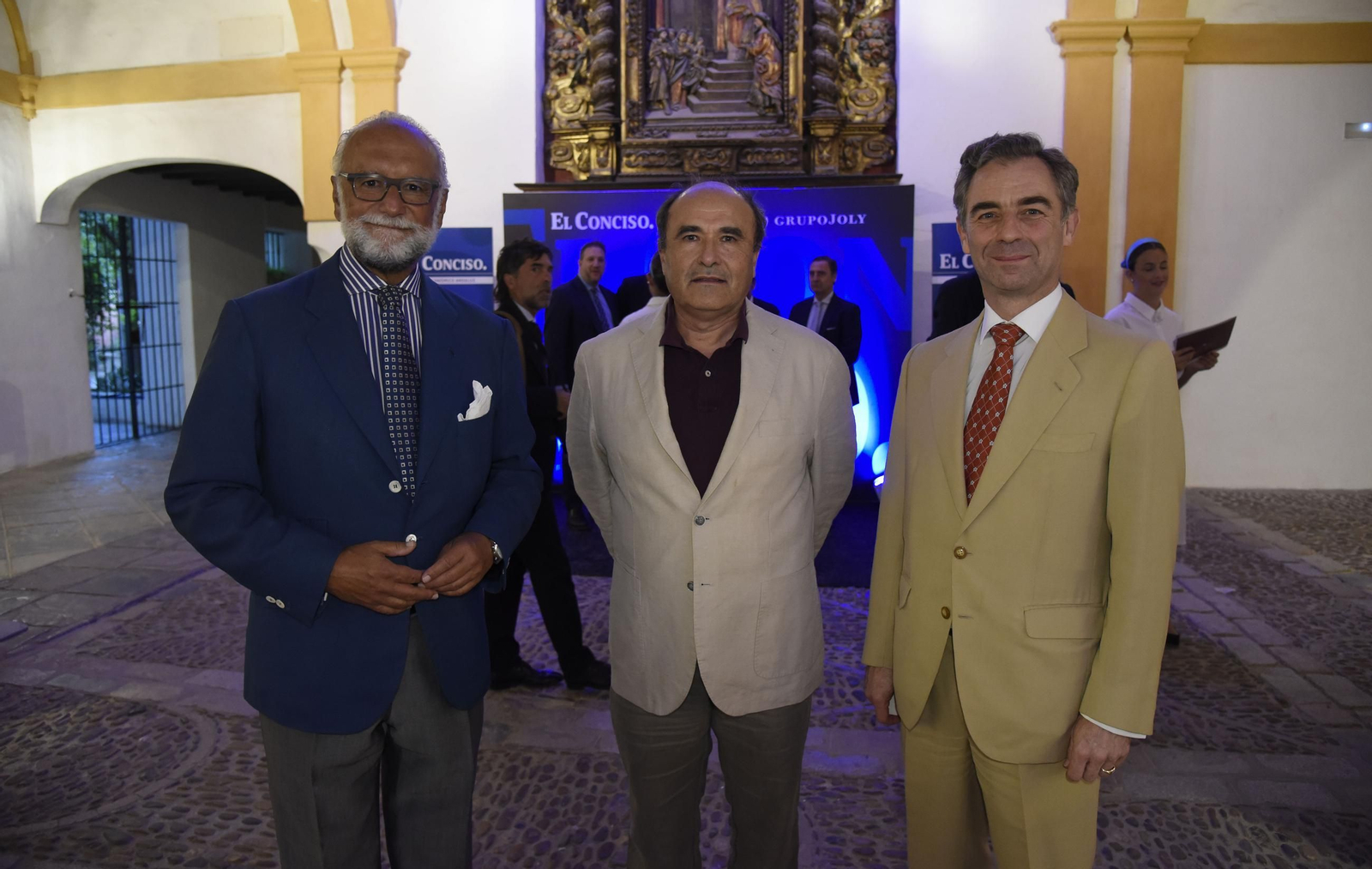 José María O´kean, Sebastián Chávez y Luis Rey