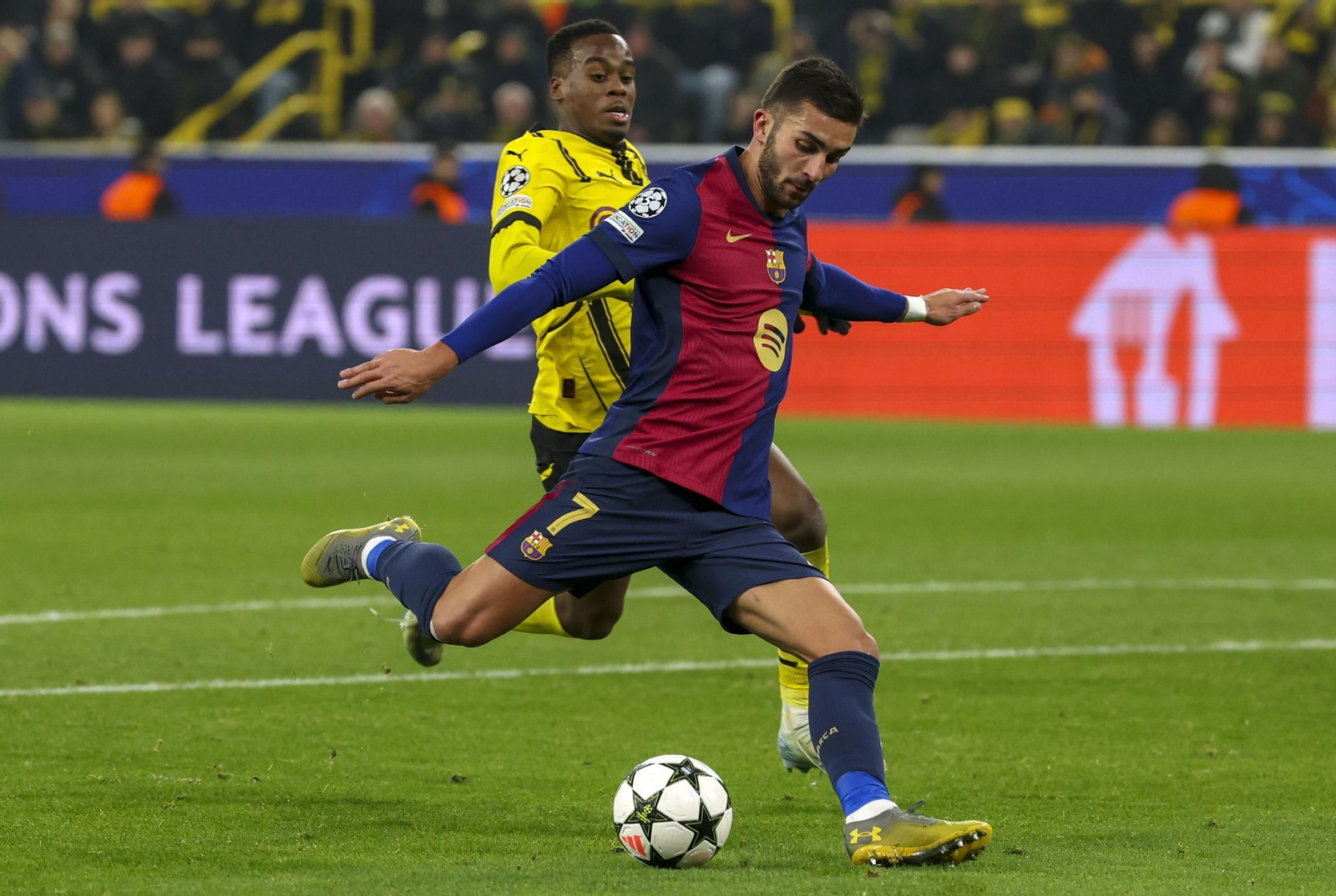 Las imágenes del Borussia Dortmund - Barcelona