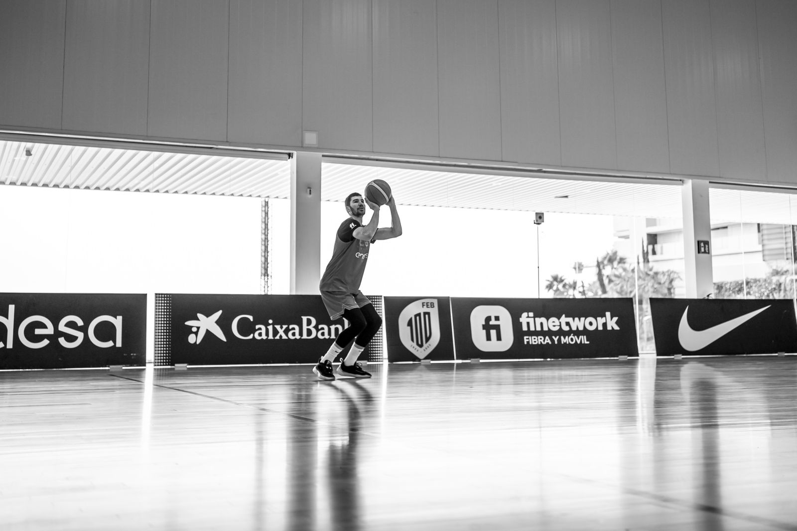 Sesión de la selección española en The Embassy