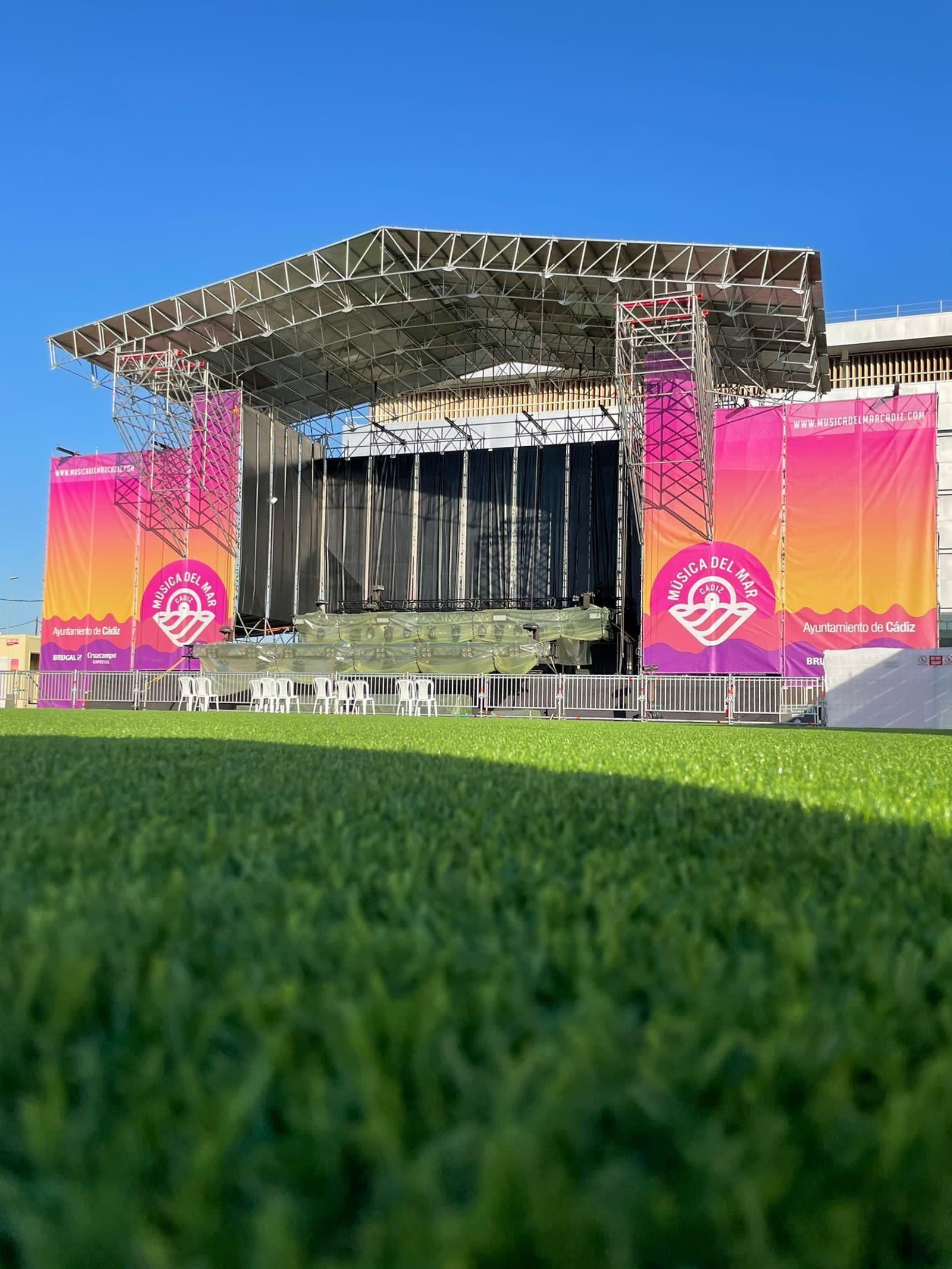 Impresionante escenario.