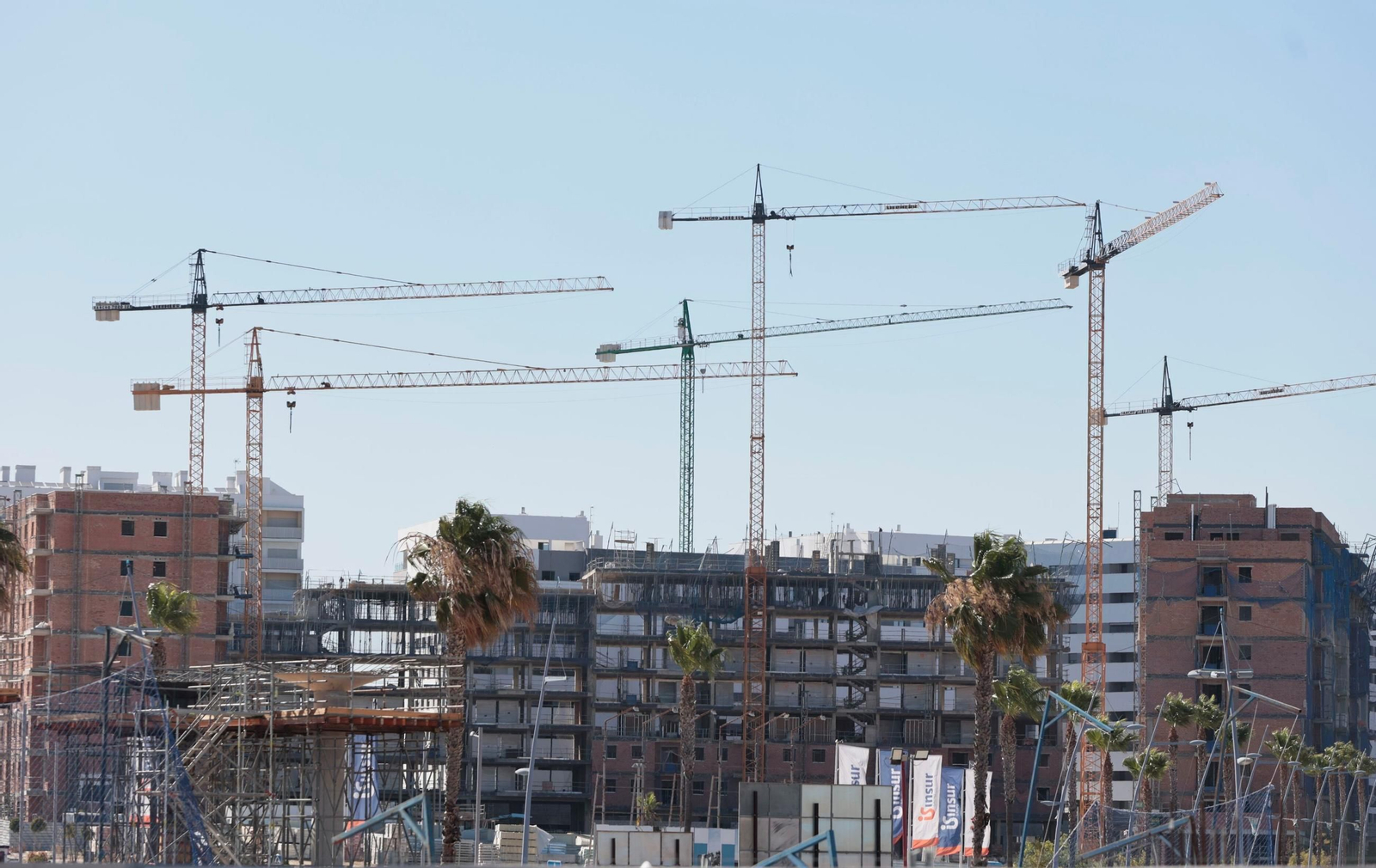 Así crecen de forma imparable las viviendas nuevas de Entrenúcleos (Dos Hermanas)