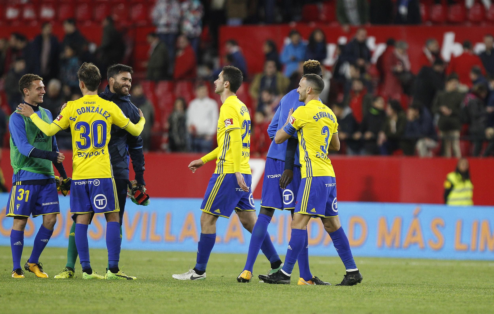 Las imágenes del Sevilla-Cádiz