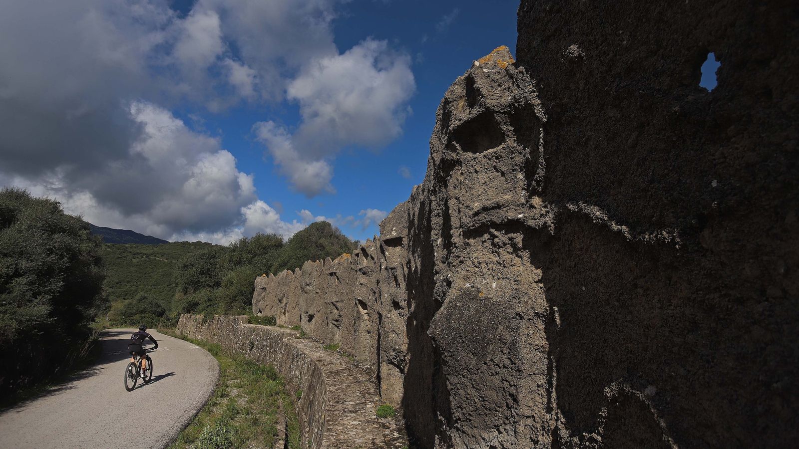 Carretera de Las Pantallas en Algeciras