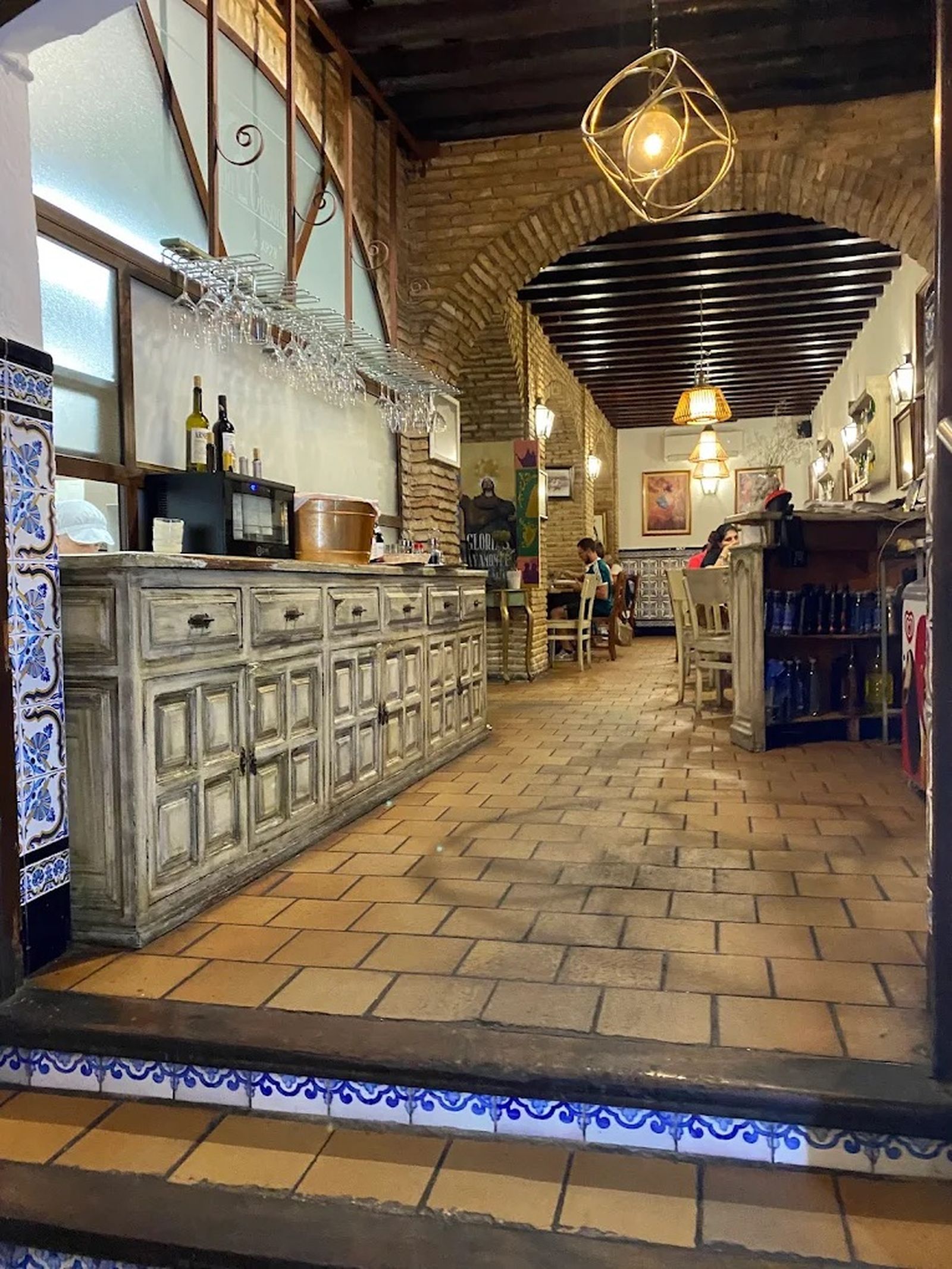 La Casona, salón interior