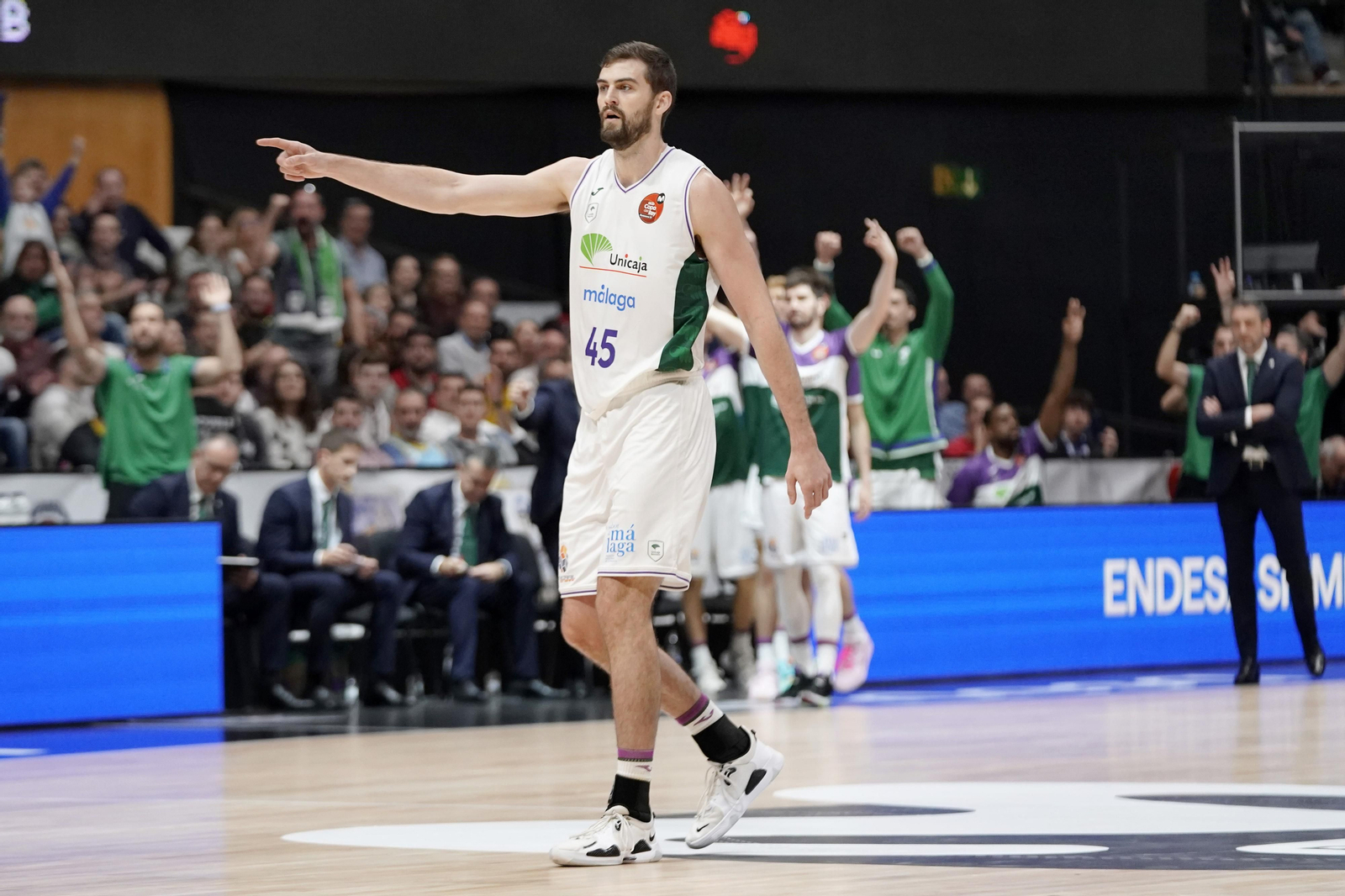 El Lenovo Tenerife-Unicaja, en fotos