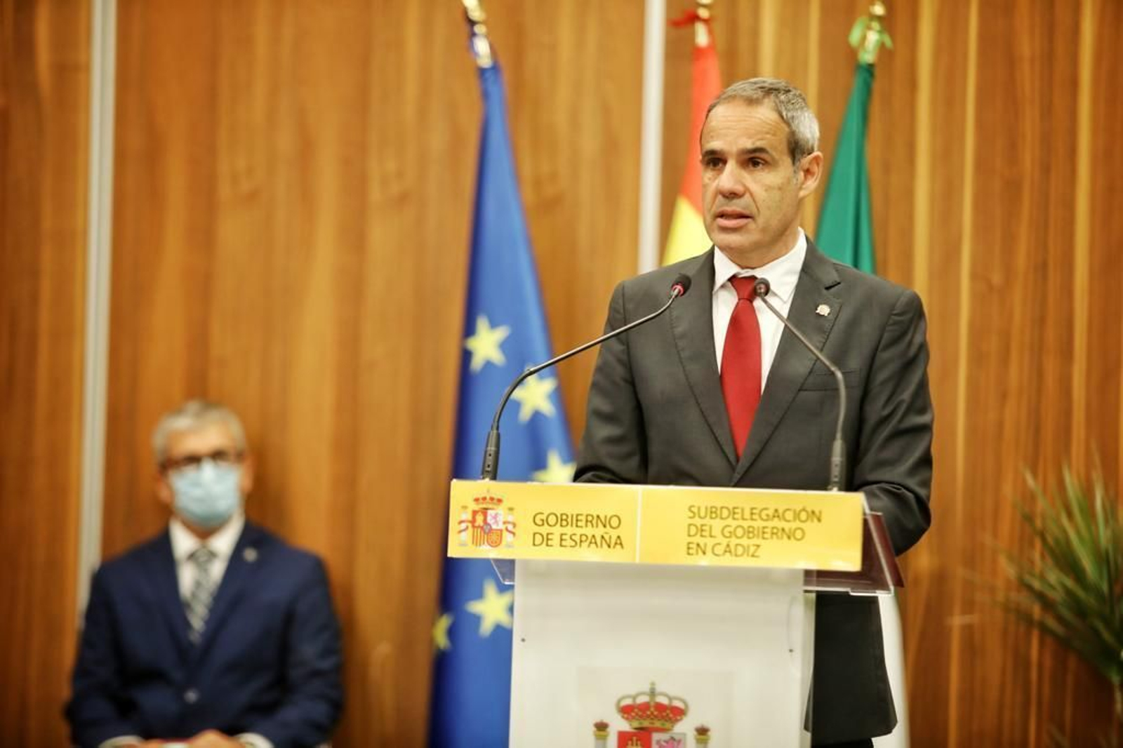 El subdelegado del Gobierno en Cádiz, José Pacheco.