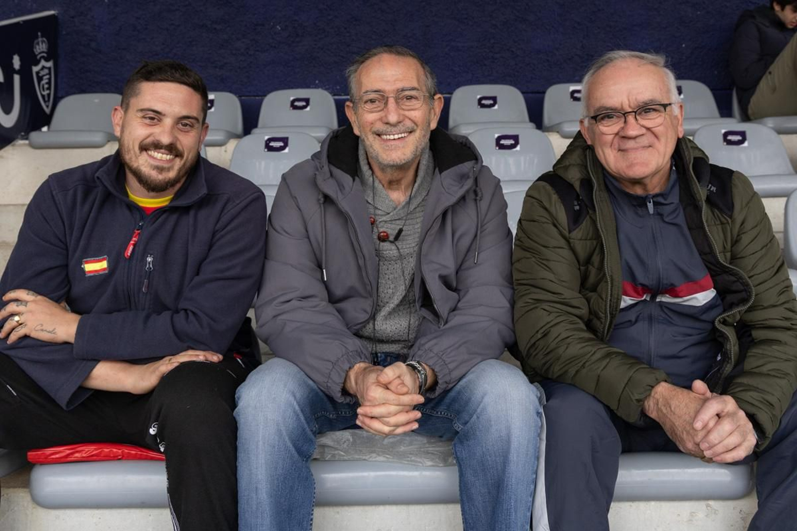 La emoción del triunfo in extremis del Real Jaén ante el Atlético Mancha Real, en imágenes