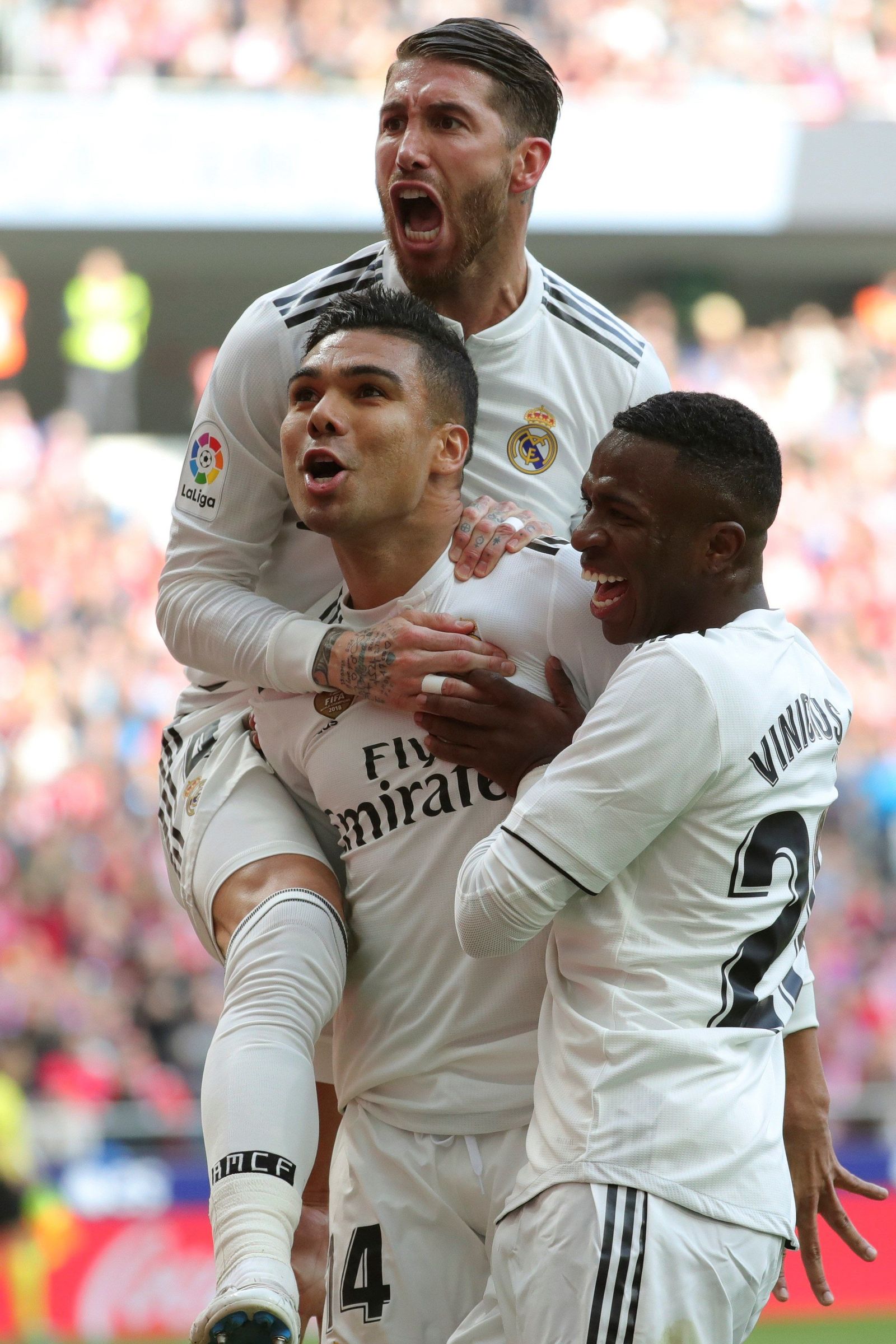 Las imágenes del Atlético de Madrid-Real Madrid