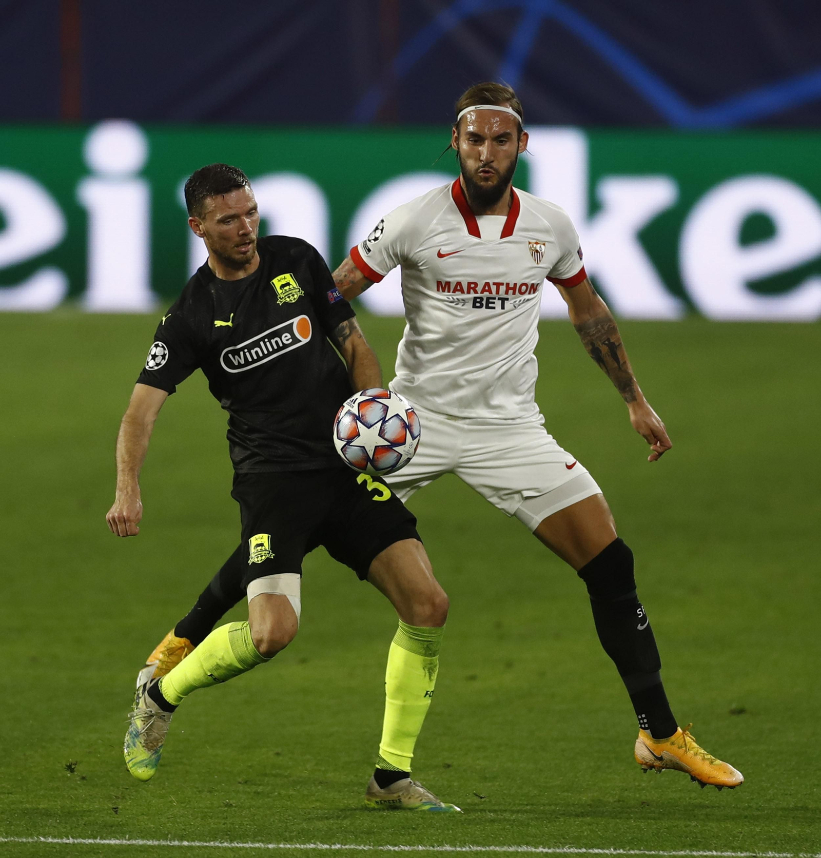 Las imágenes del Sevilla-Krasnodar