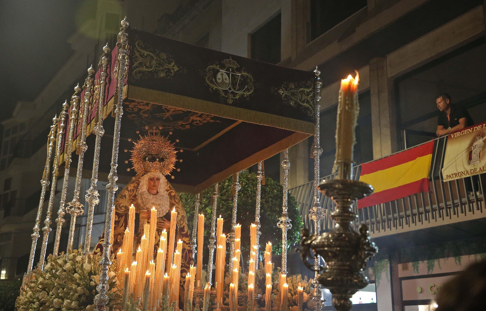 La Magna Mariana de Algeciras por la Plaza Alta, en imágenes