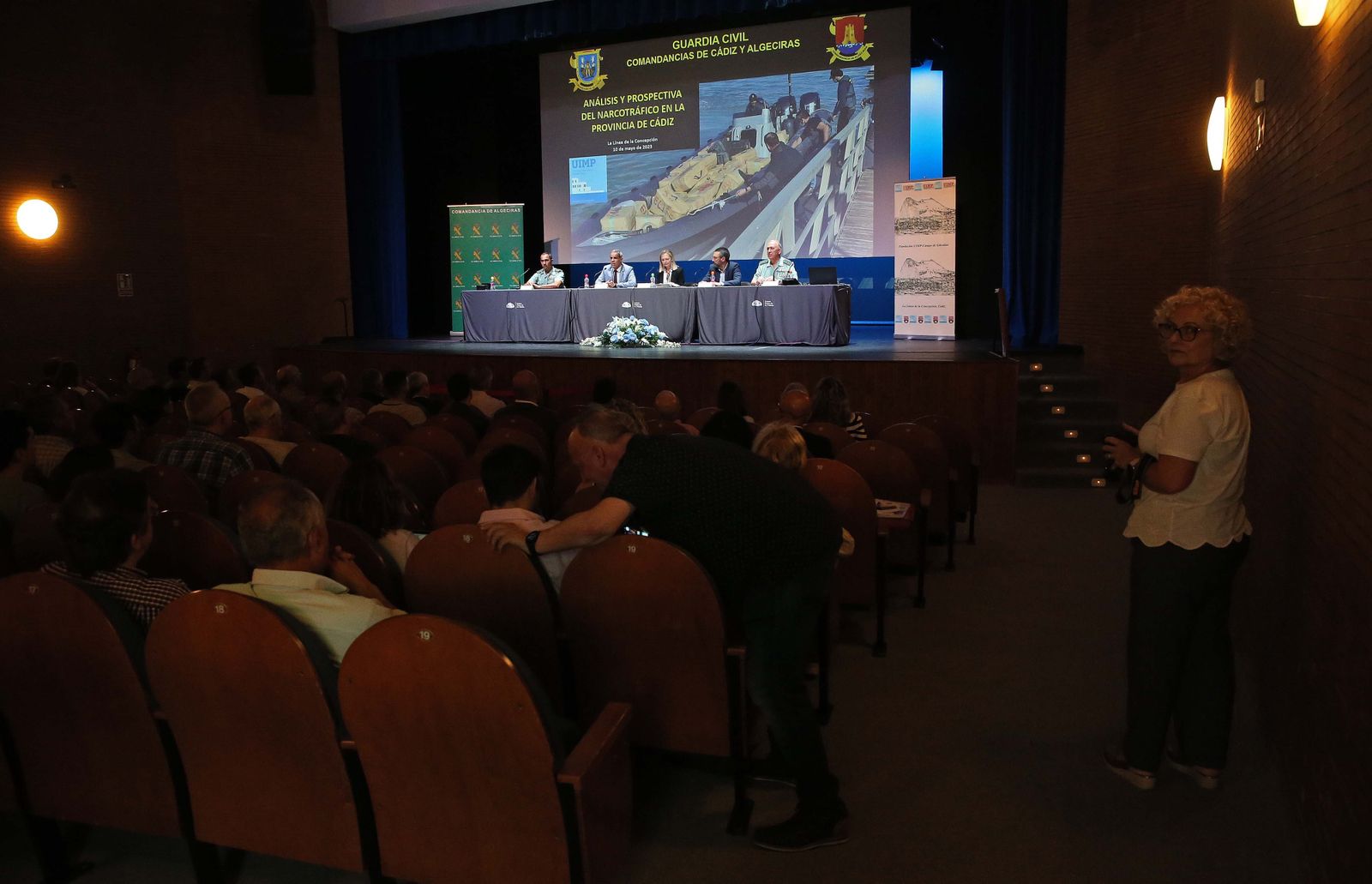 Fotos de la jornada sobre narcotráfico en la provincia de Cádiz de la Guardia Civil en La Línea