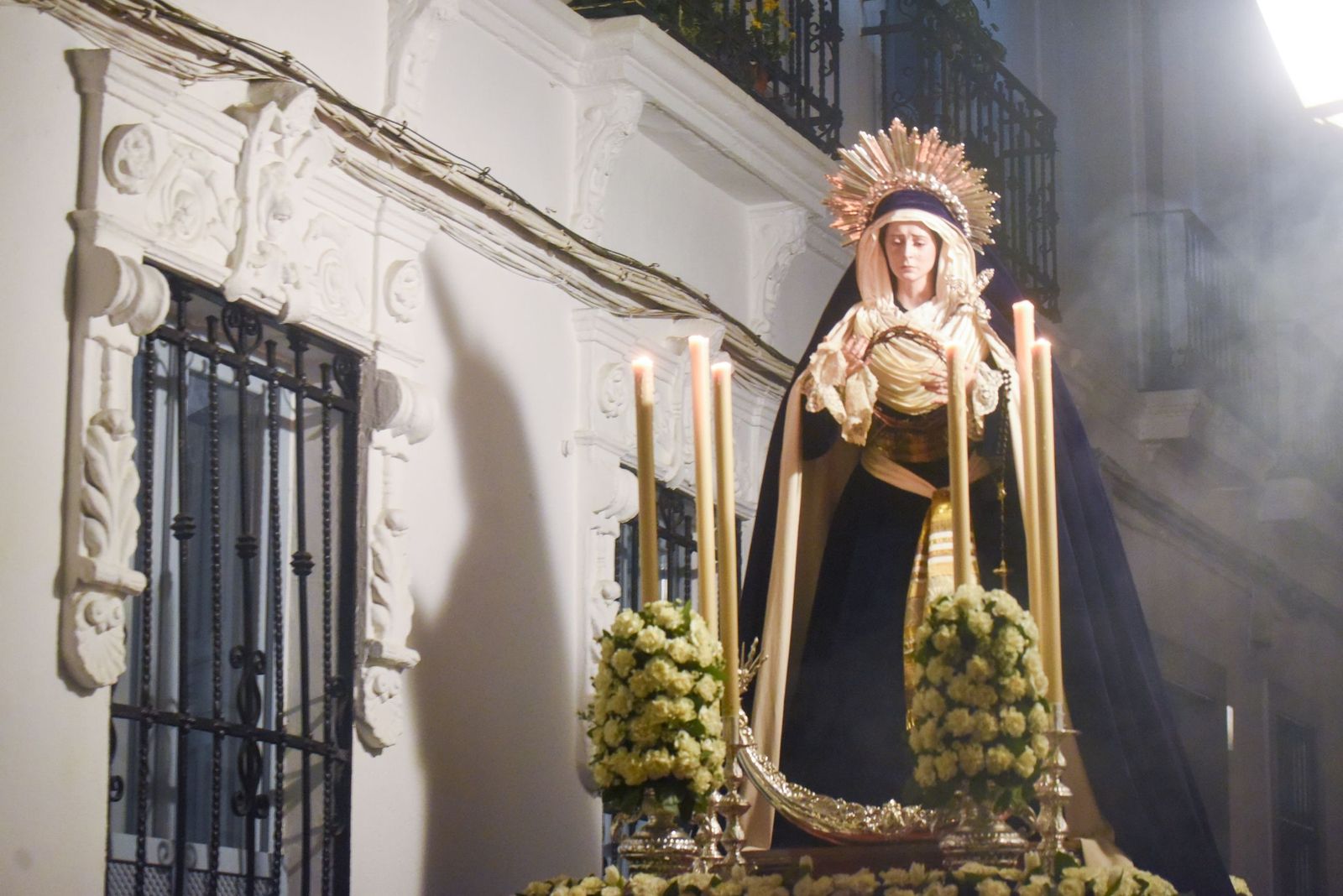 Las fotos del traslado de la hermandad del Perdón de Córdoba