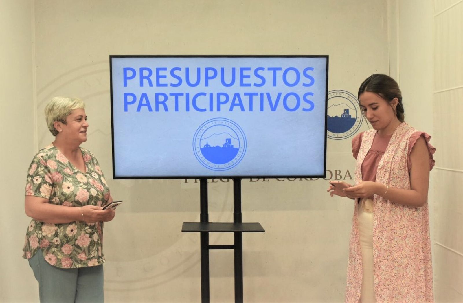 Presentación de los presupuestos participativos de Priego de Córdoba.